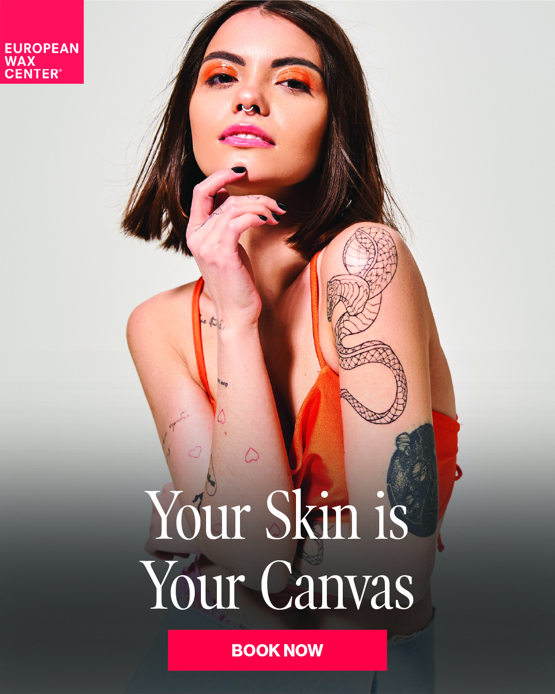 European Wax Center Facebook ad
