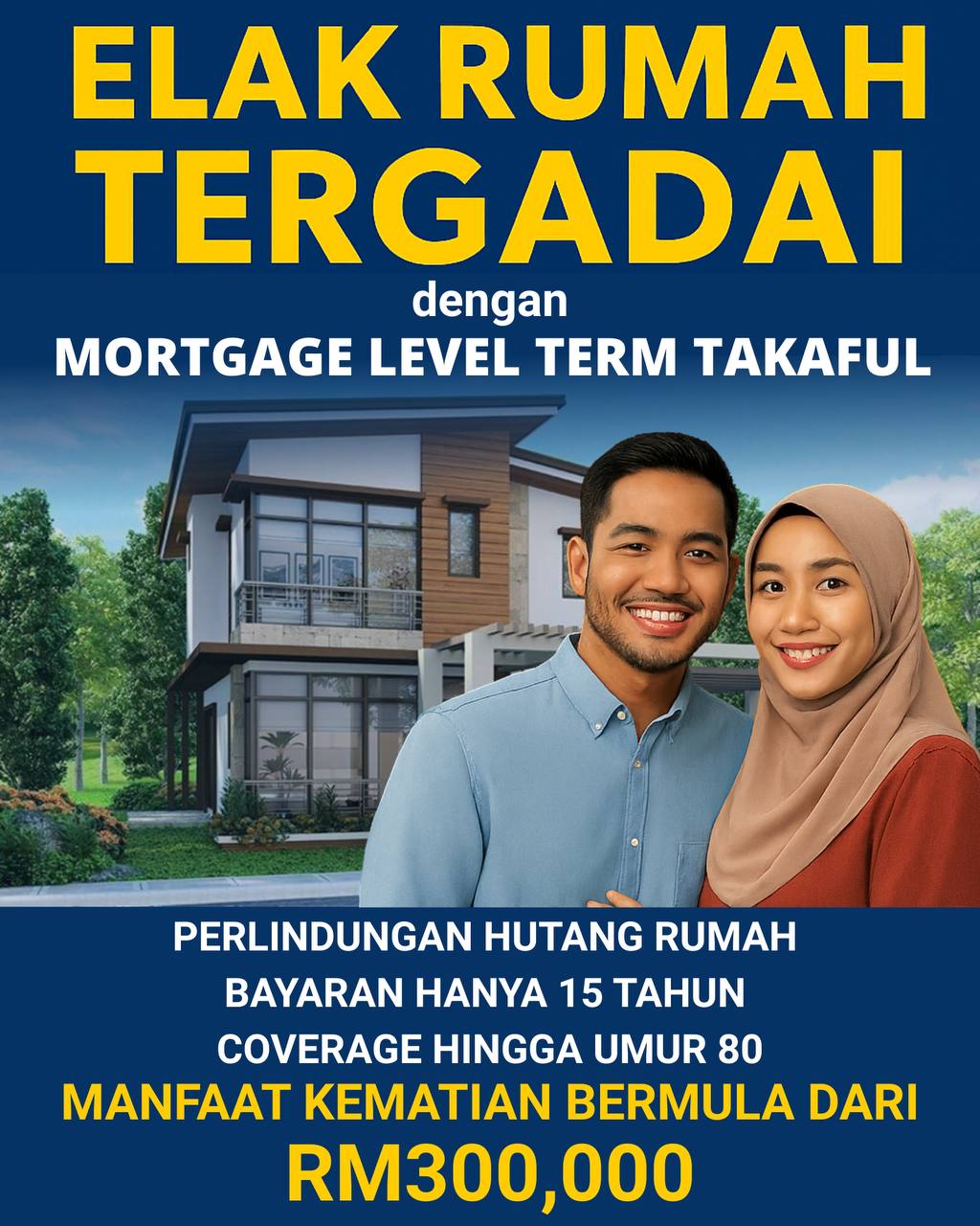 Shafiq Sam HLMTakaful Facebook ad: Anda rancang kewangan dengan teliti, beli hartanah sebagai…