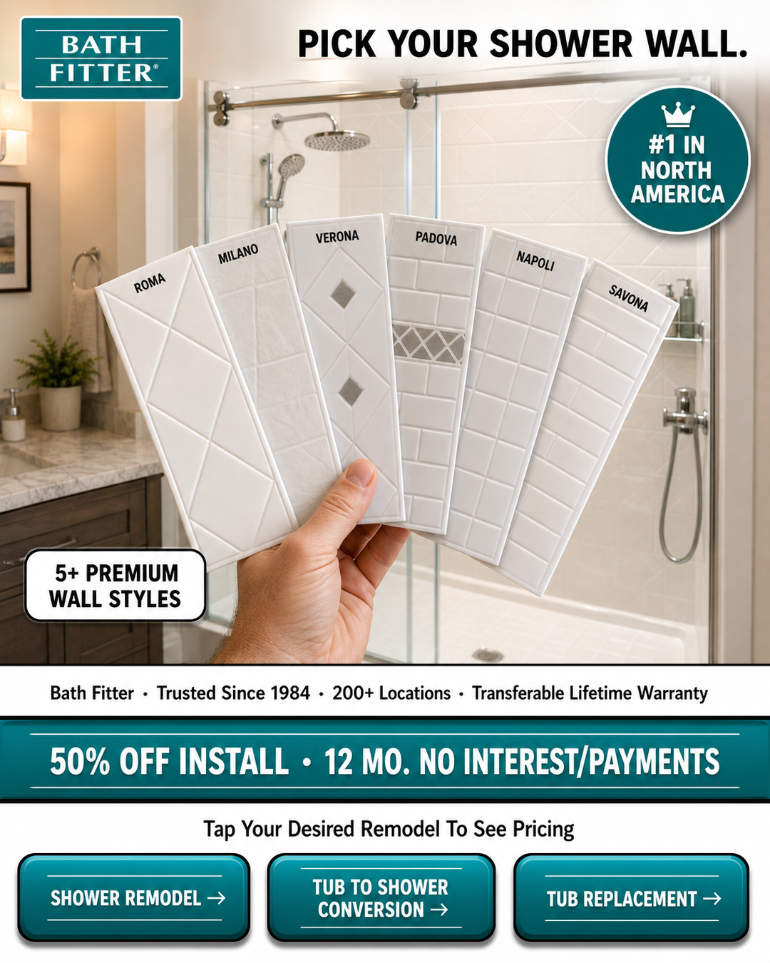 Bath Fitter Facebook ad