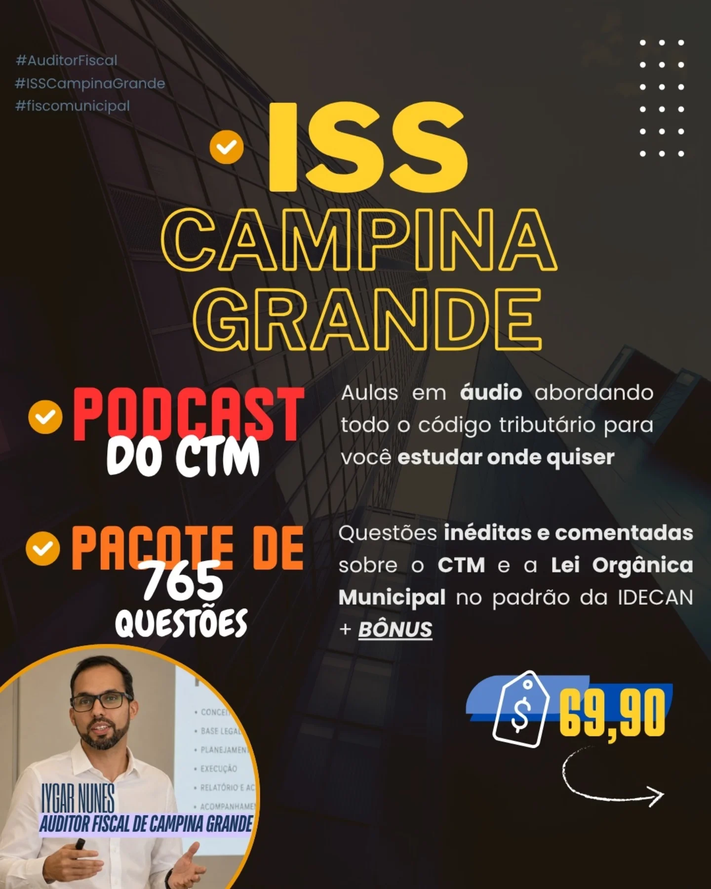 iygar.auditor Facebook ad: ISS Campina Grande agora com podcast!