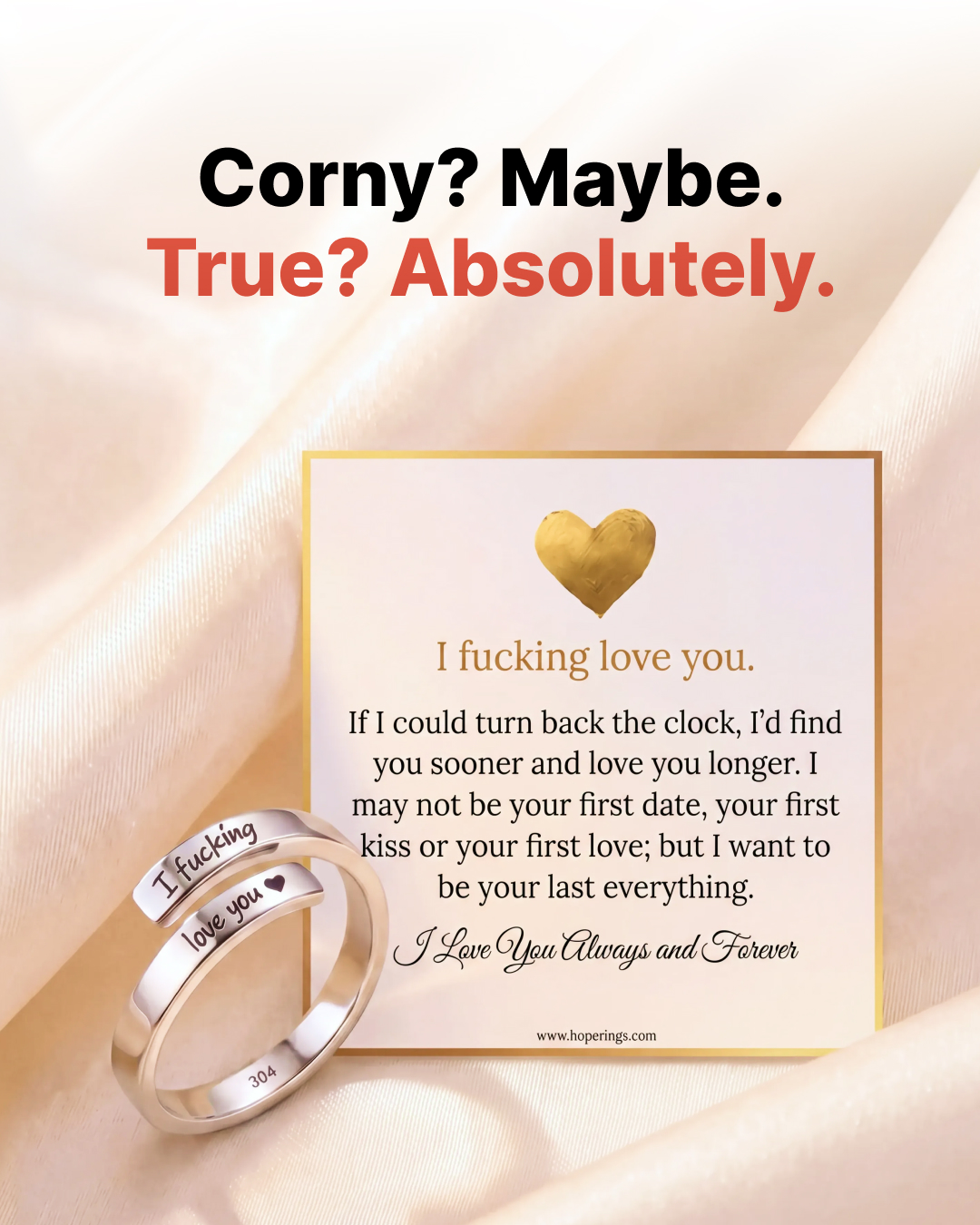 Hope Rings Facebook ad