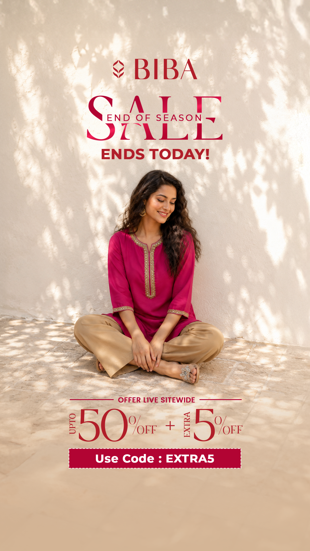 BIBA Facebook ad