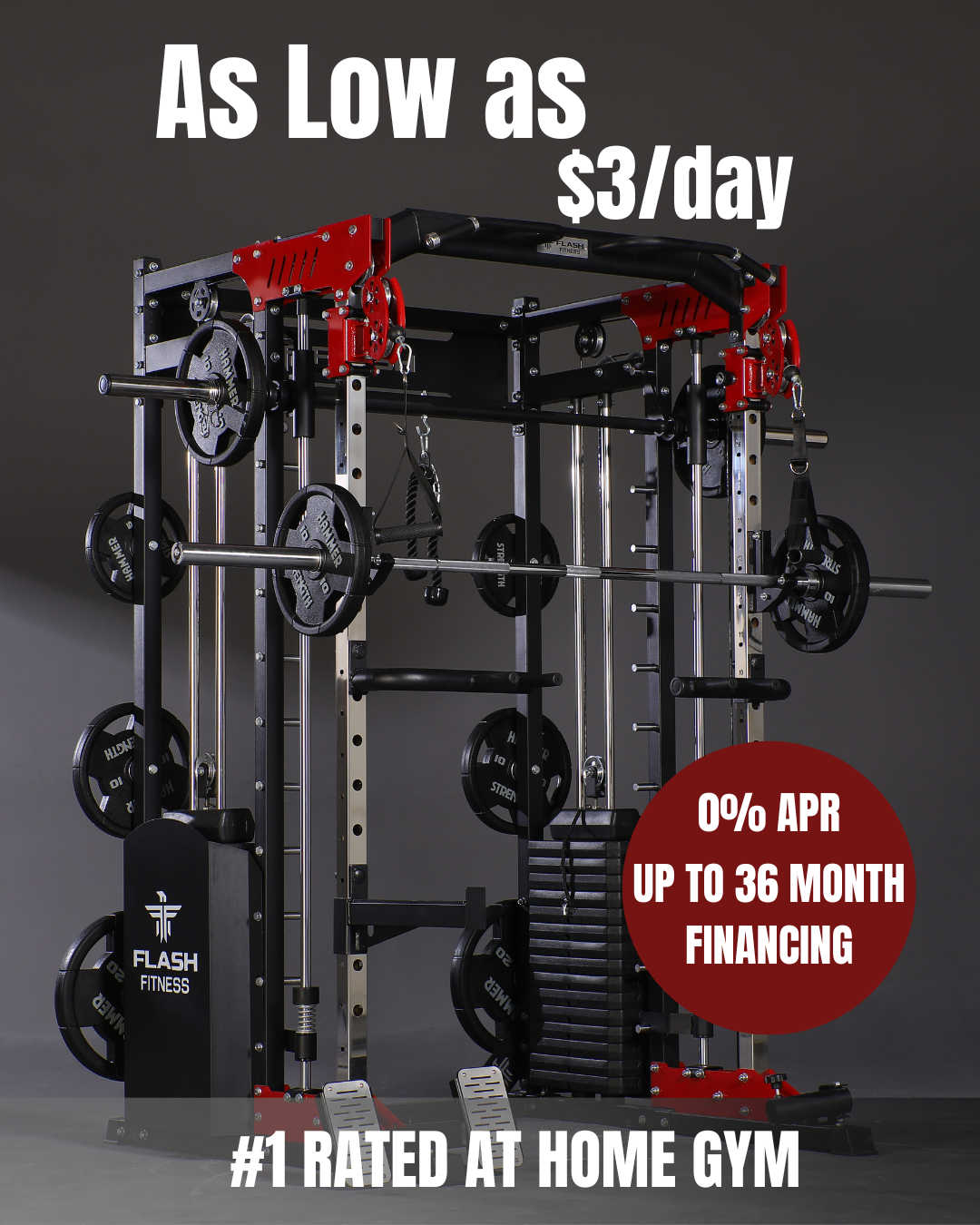 Flash Fitness Tx Facebook ad from Dec 13, 2025