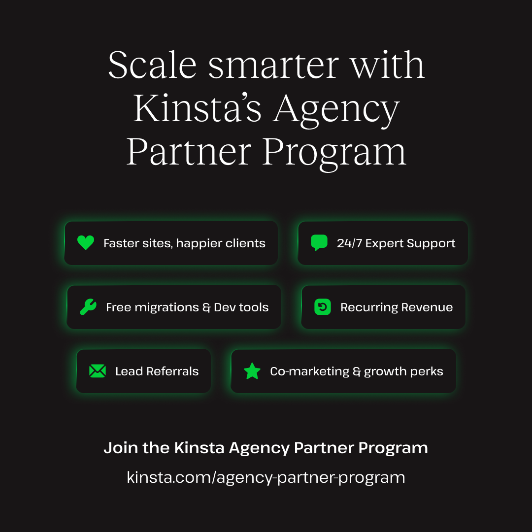 Kinsta Facebook ad