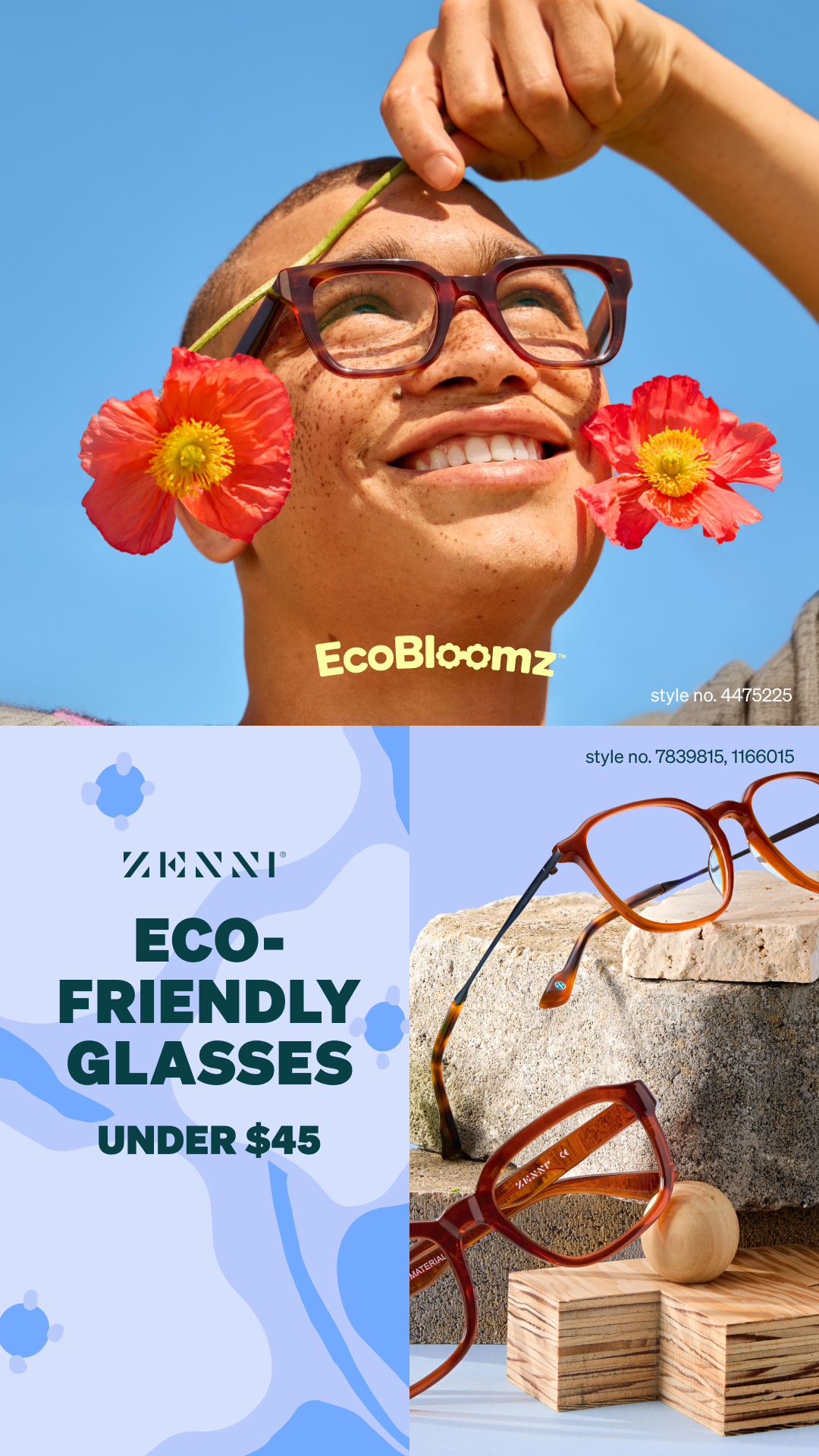 Zenni Optical Facebook ad