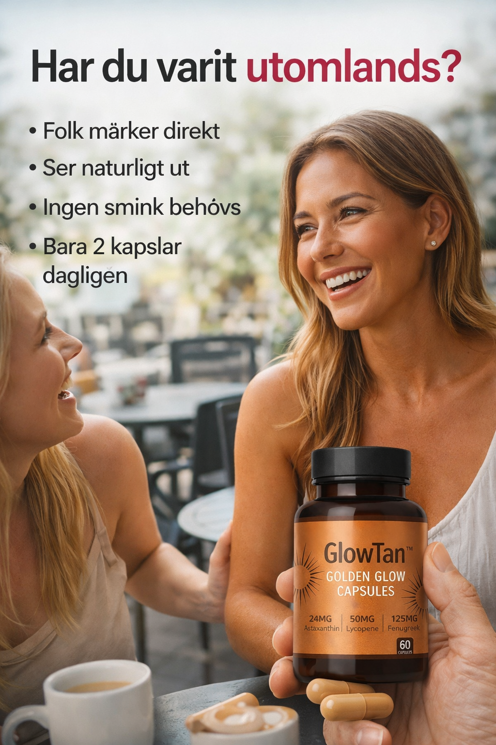 Emma Facebook ad: En naturlig glow på bara 2 veckor