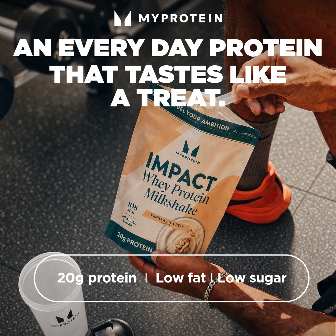 Myprotein Facebook ad