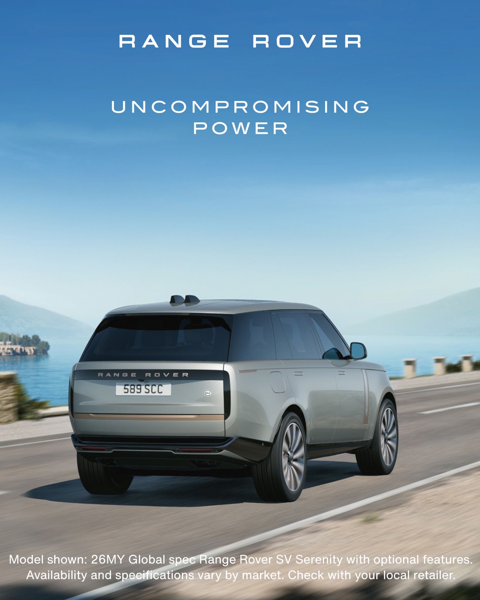 Range Rover Facebook ad