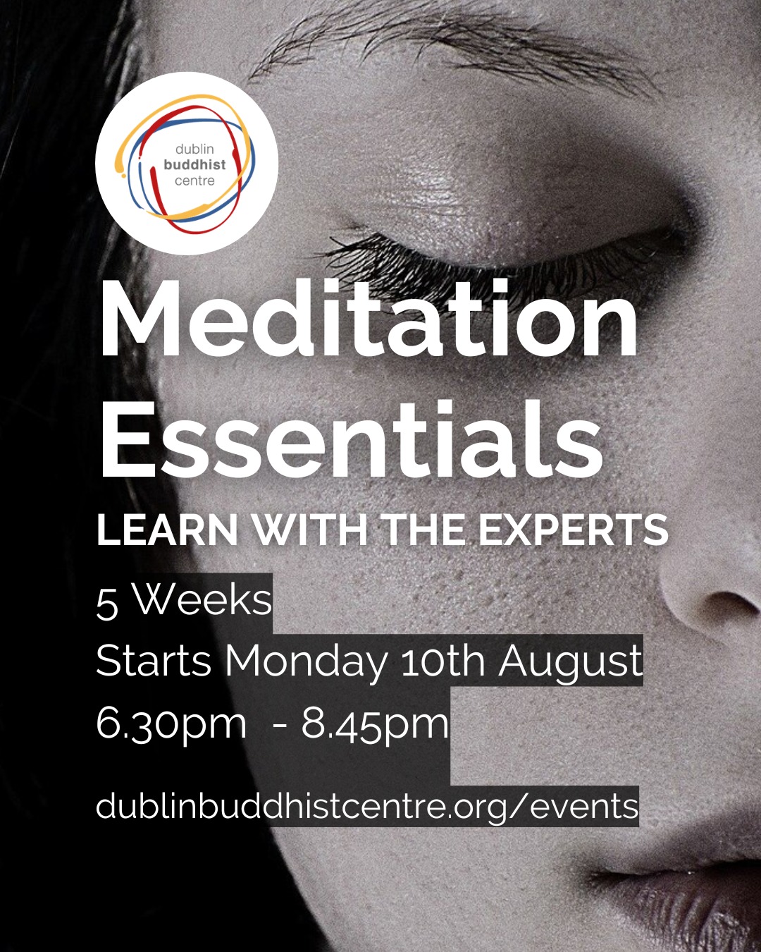 Dublin Buddhist Centre Facebook ad