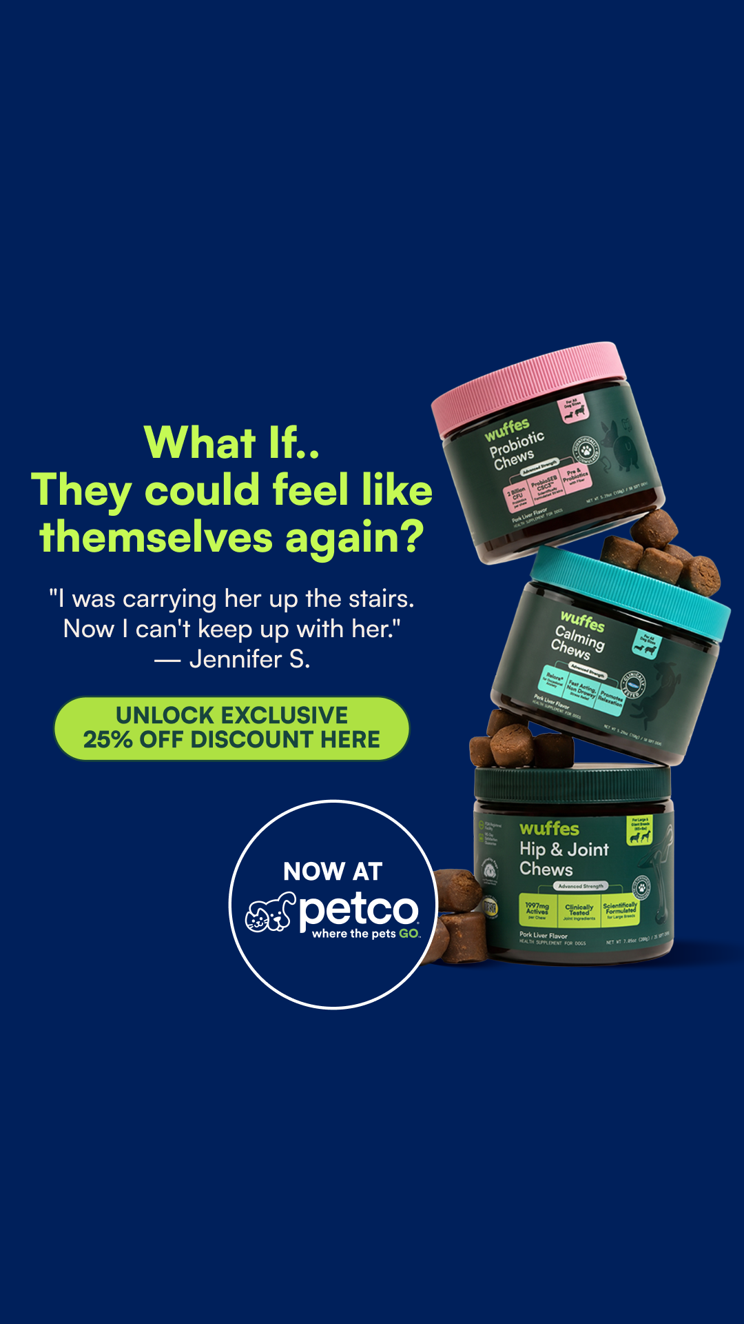 Wuffes Facebook ad