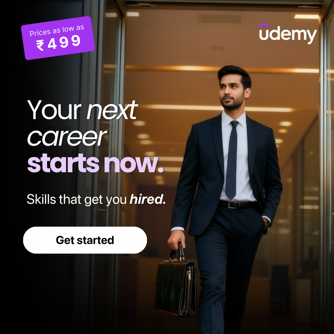 Udemy Facebook ad