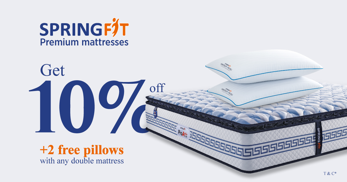 Springfit Mattress Facebook ad from Jun 19, 2026