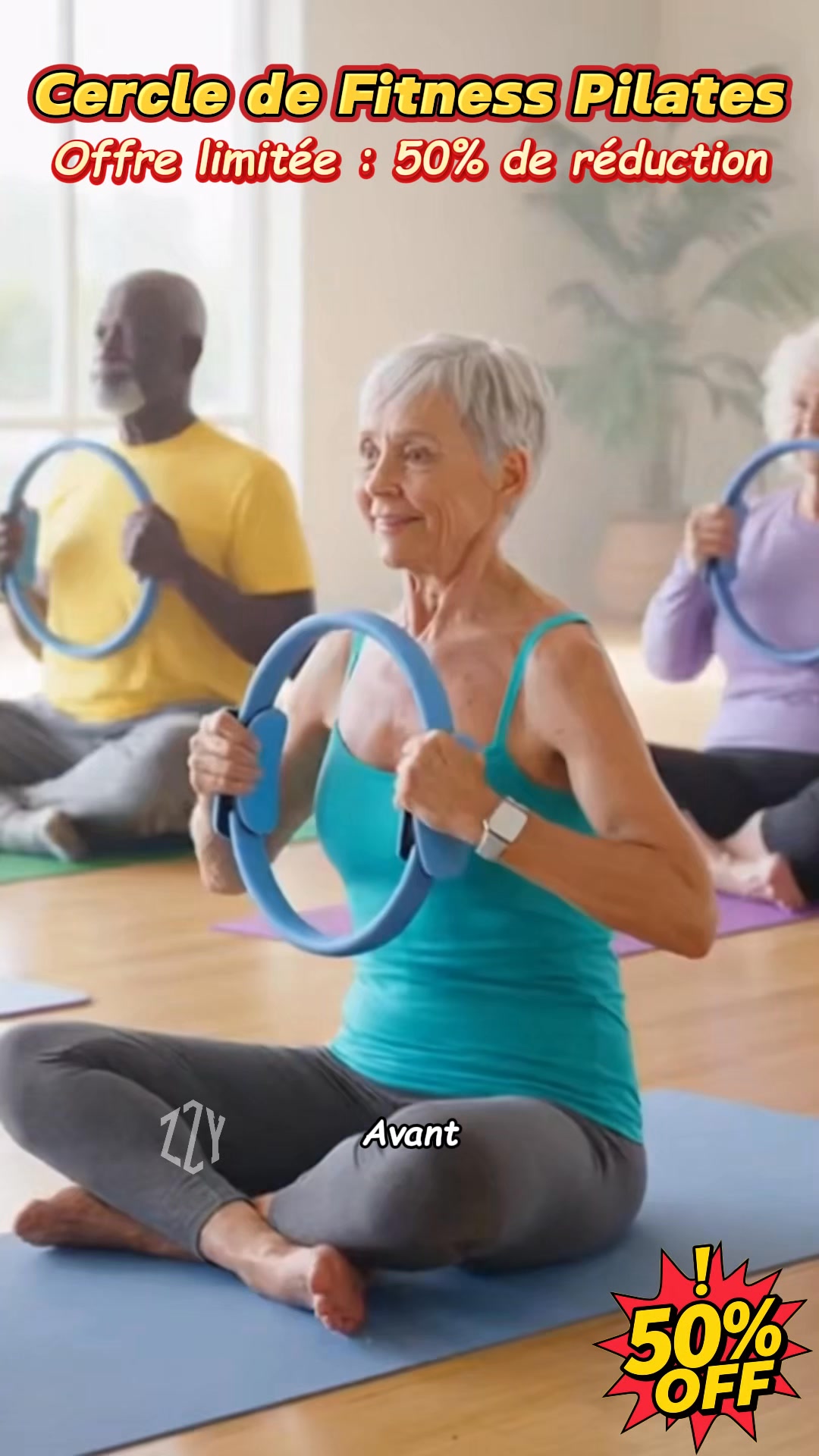 Lalandska WOW Facebook ad: Votre équipement de fitness est trop encombrant à…