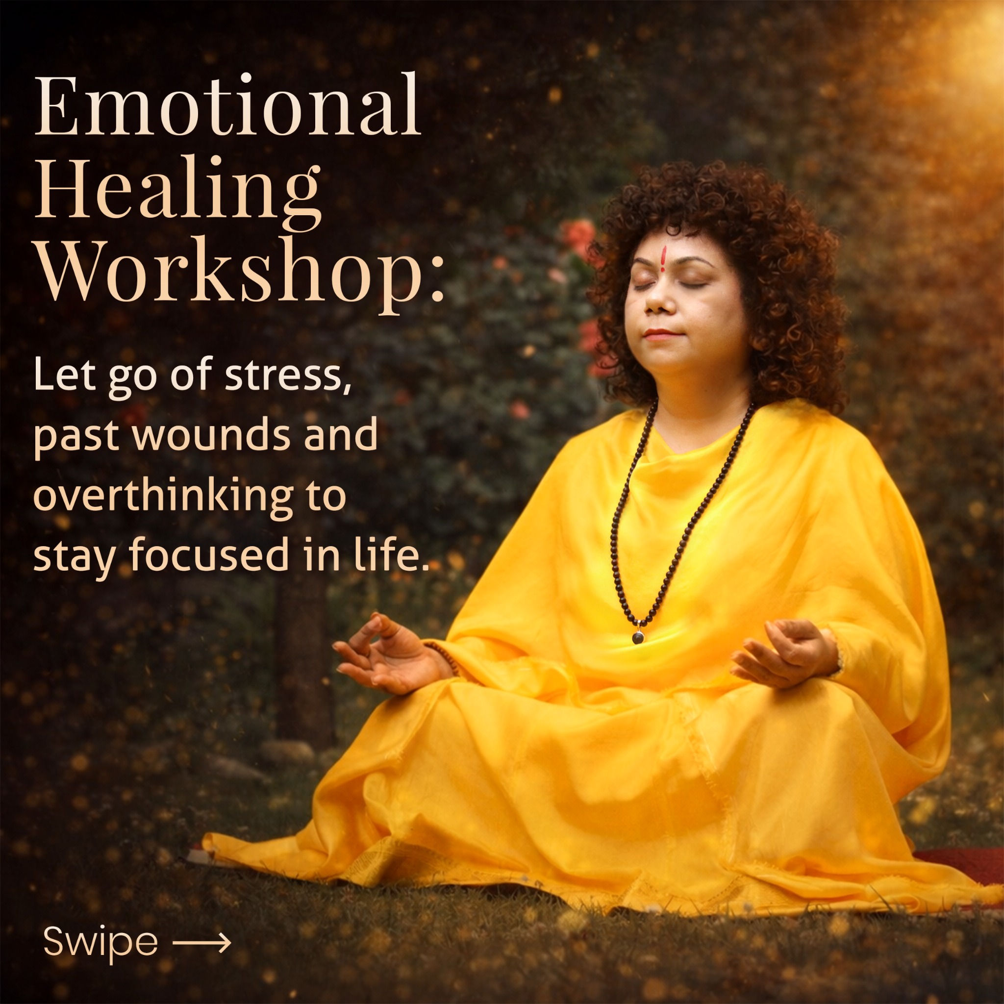 Dr. Archika Didi Facebook ad: Your mind is exhausted.