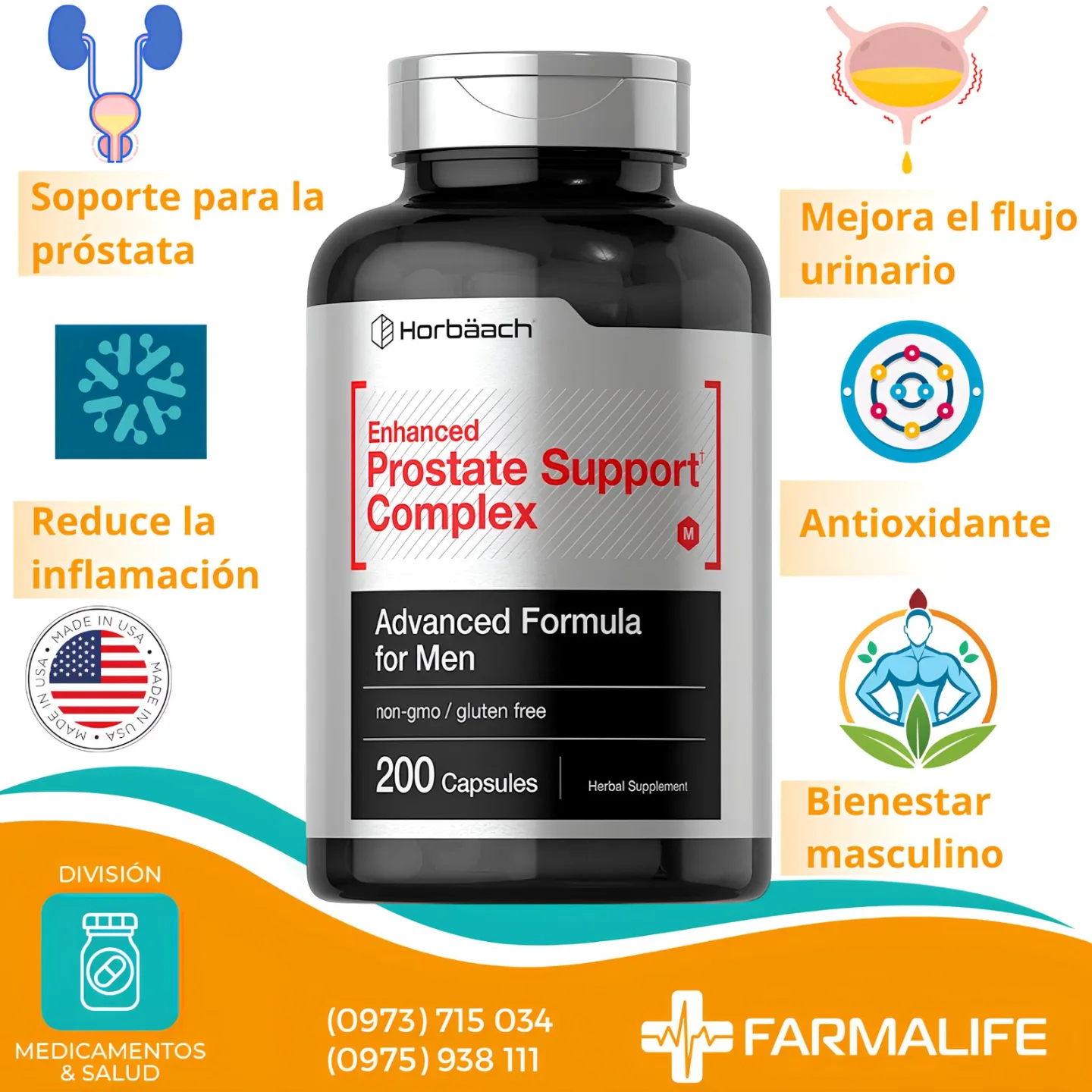 Farmalife Facebook ad: Molestias al orinar?