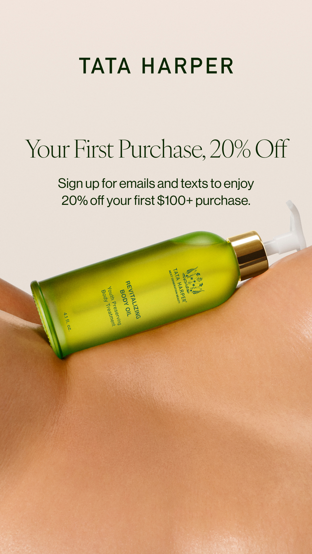 Tata Harper Skincare Facebook ad