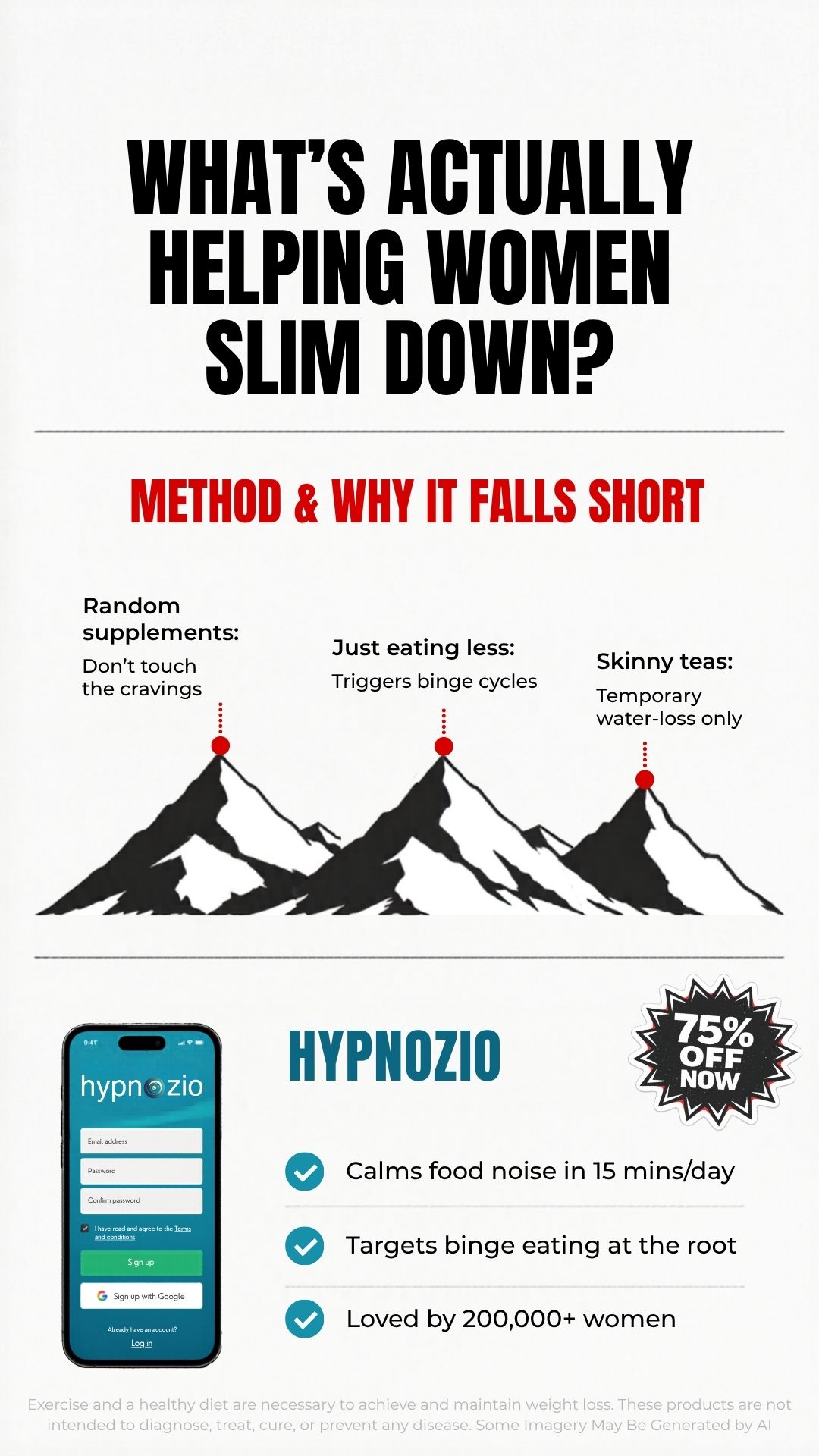 Hypnozio: power of hypnotherapy Facebook ad