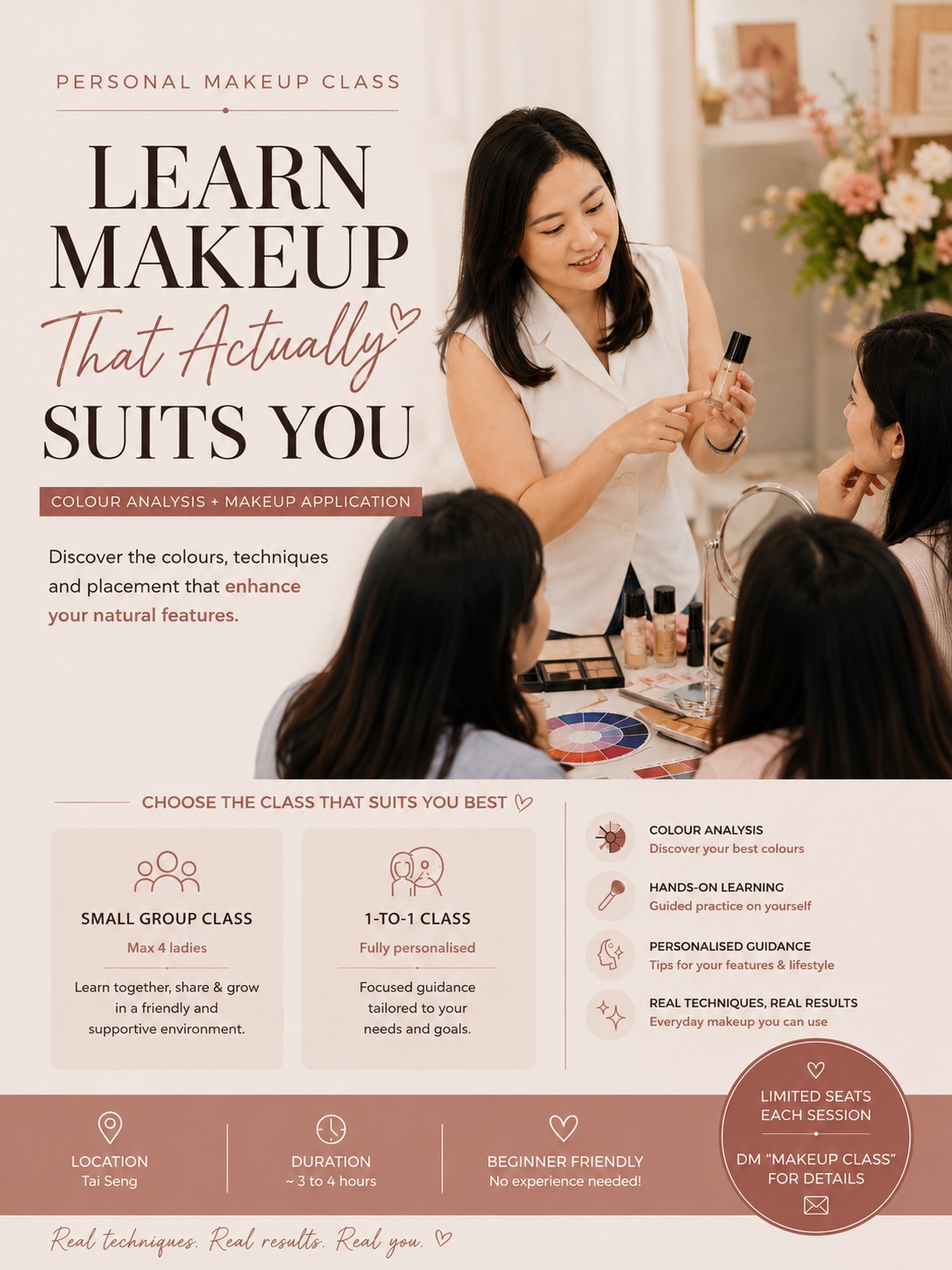 Lush Looks Makeup Facebook ad: Most people aren’t bad at makeup, they’re just…