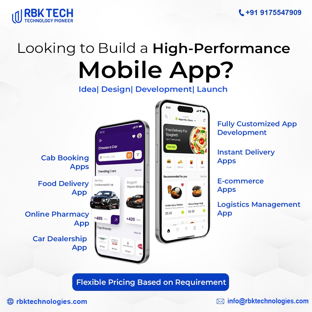 RBK Technologies Limited Facebook ad: Turn Your App Idea into Reality