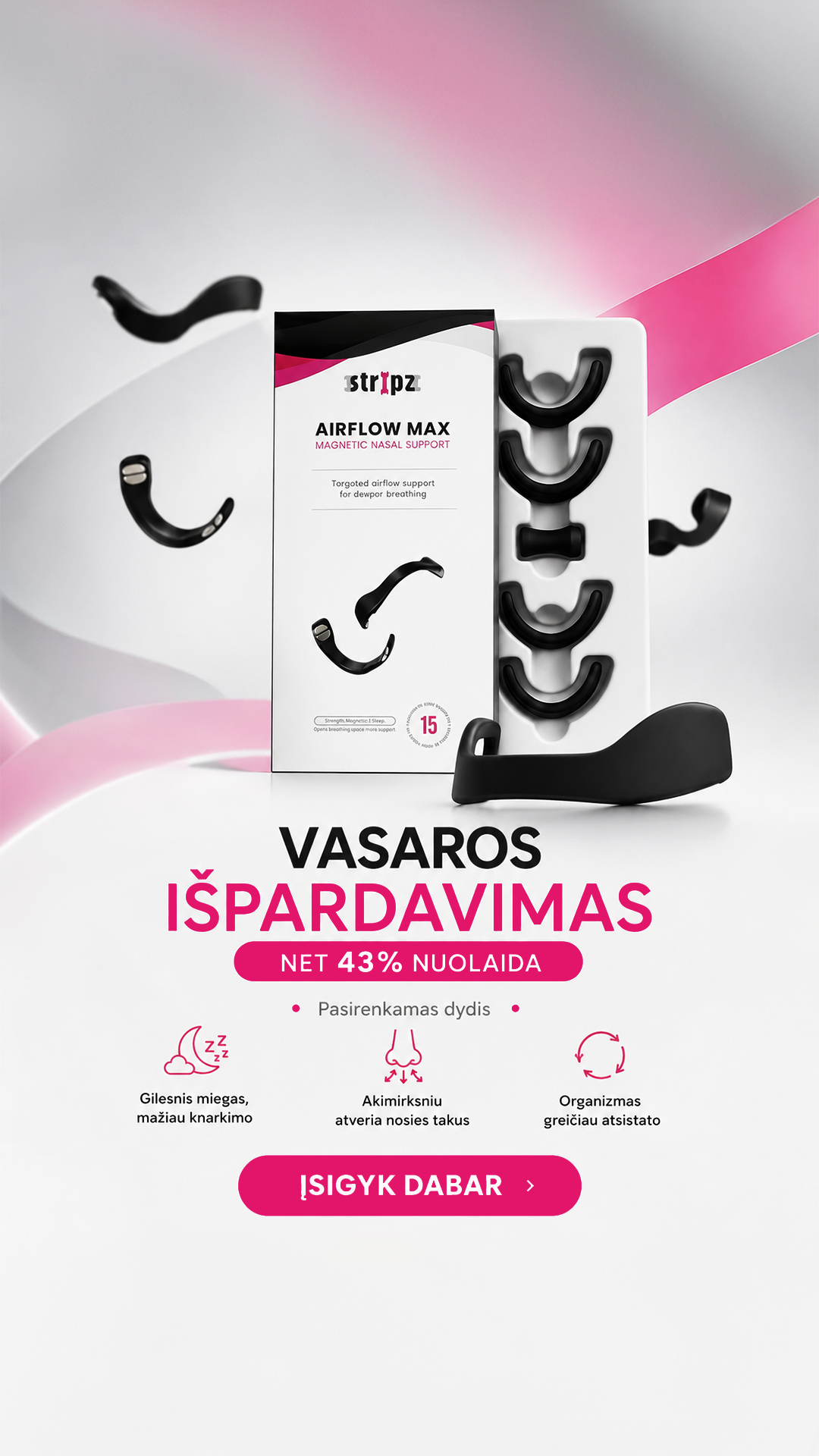 Stripz Facebook ad