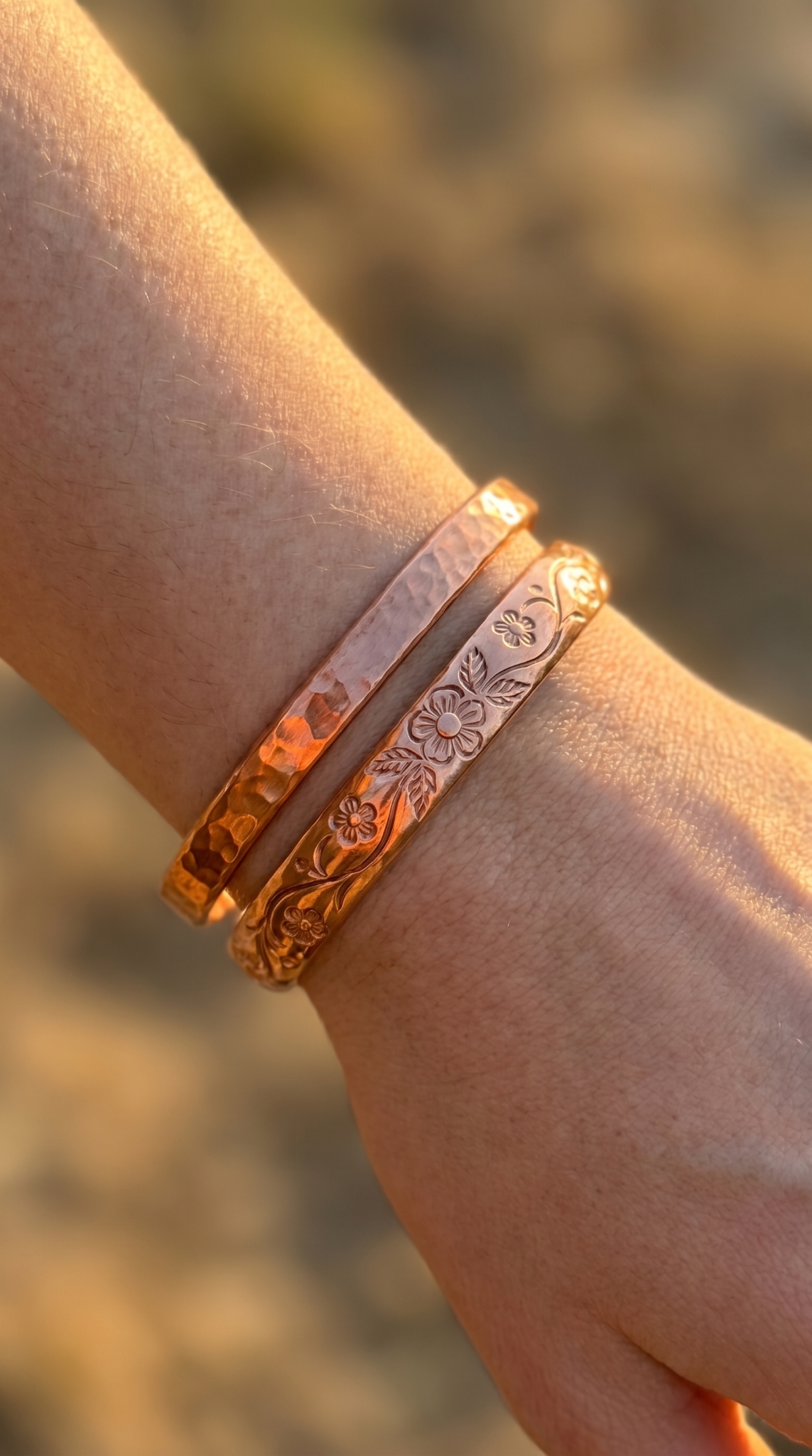Cora's Copper Jewelry Facebook ad