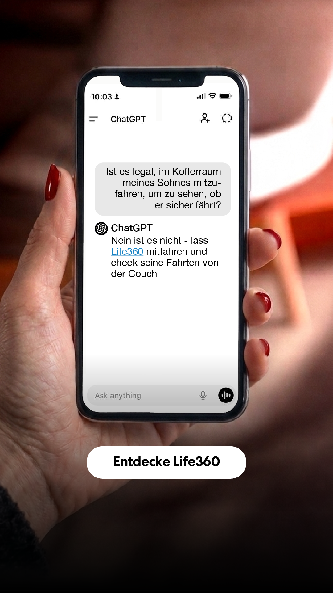 Life360 Facebook ad
