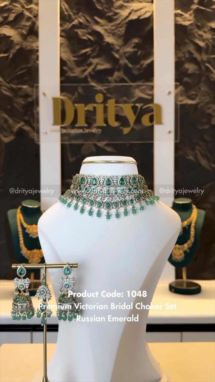 Dritya Jewelry Facebook ad: Price: ₹6499 • Comment 1048 or DM CODE1048…