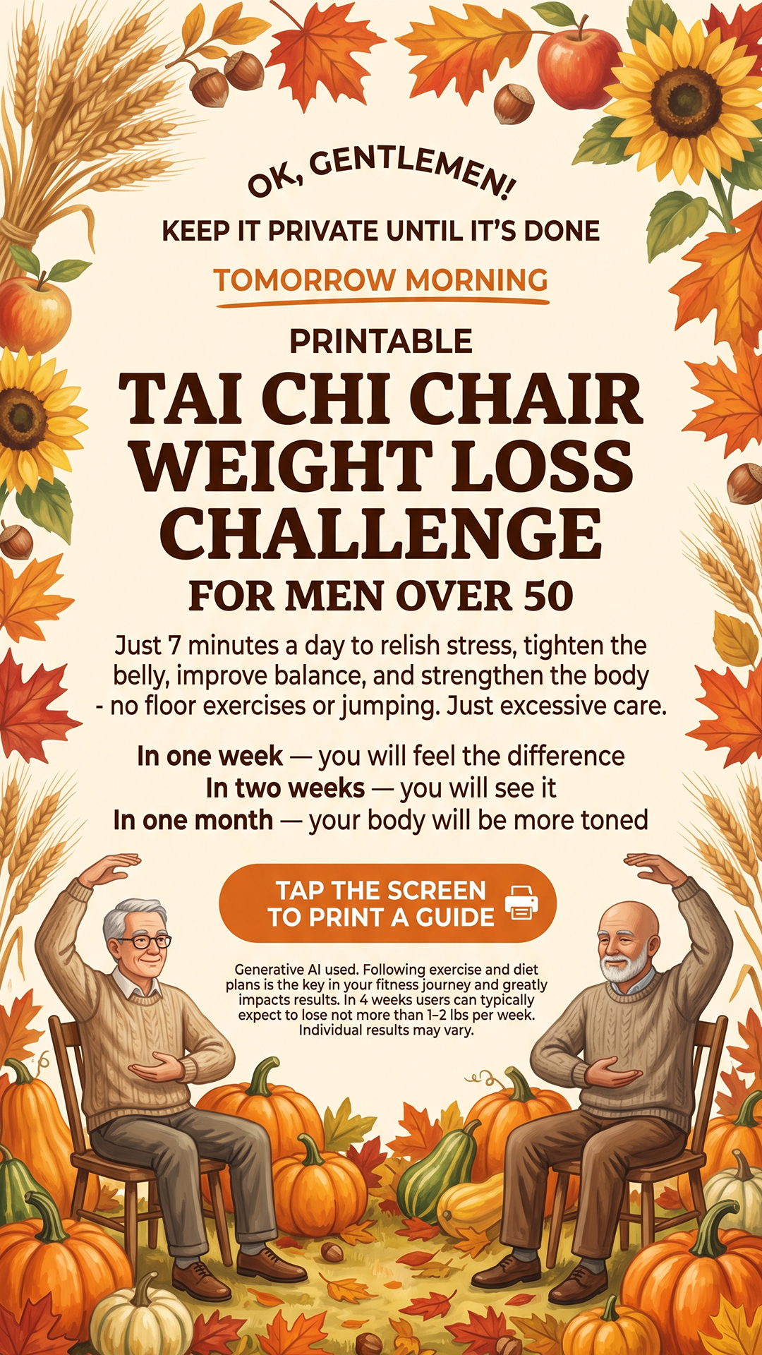 Mike's Strength Challenge Facebook ad from Oct 4, 2026