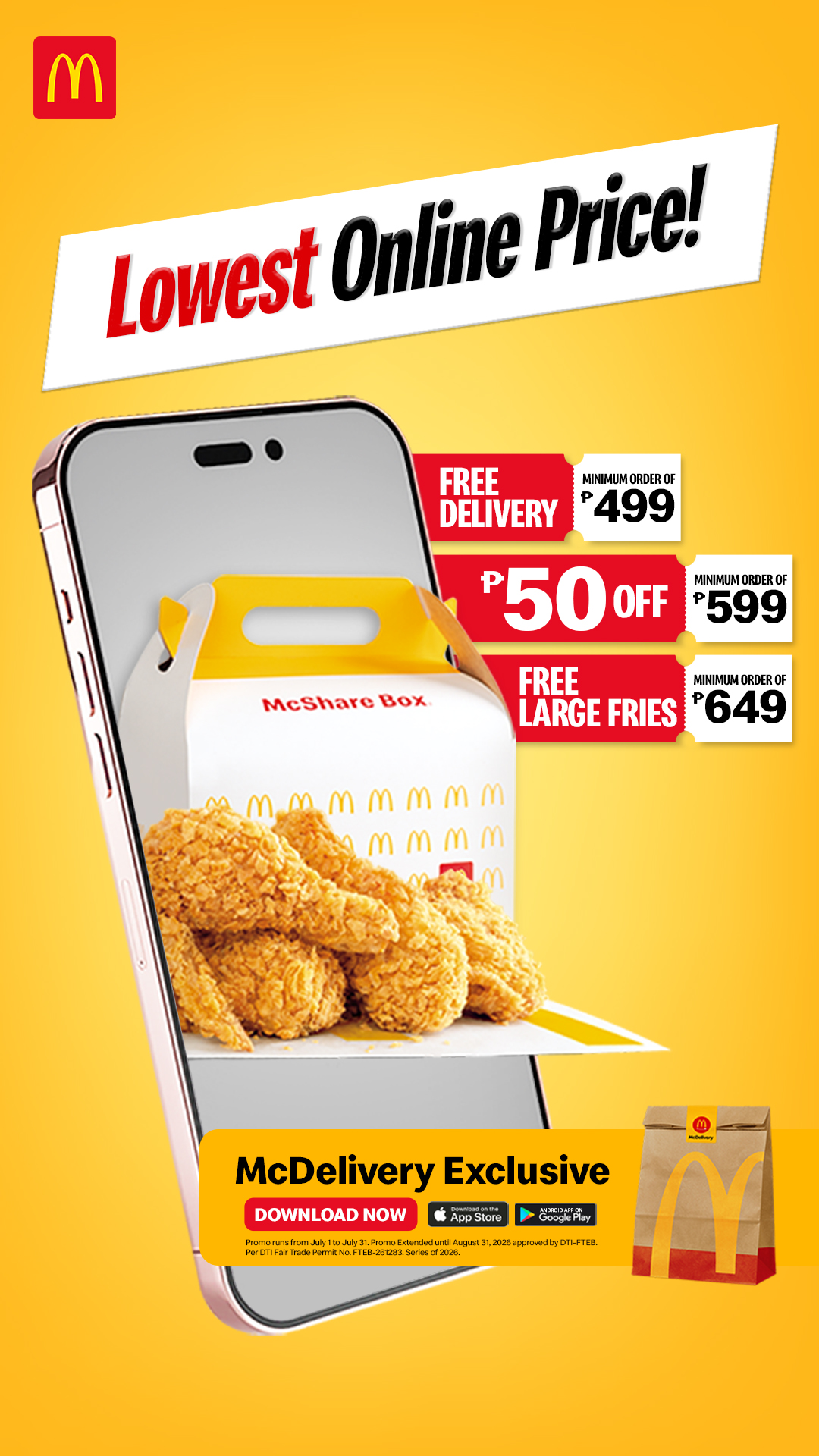McDonald's Facebook ad
