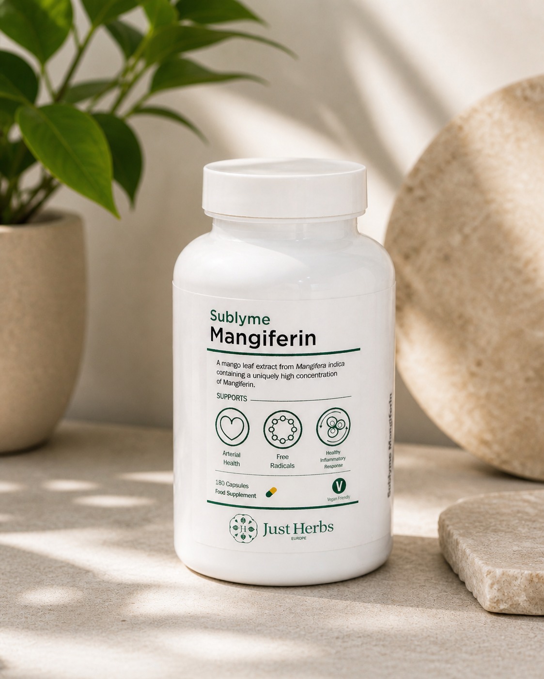 Just Herbs UK & EU Facebook ad: Sublyme Mangiferin Capsules
