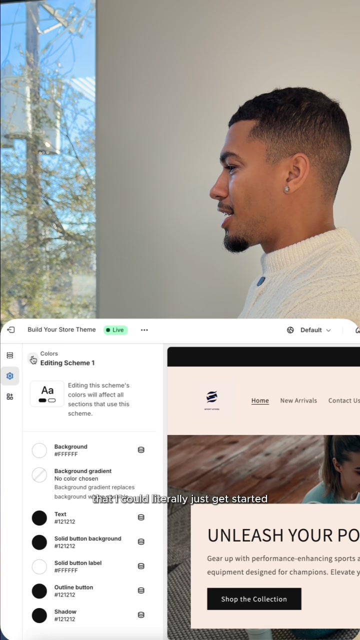 Shopify Facebook ad from Aug 31, 2026