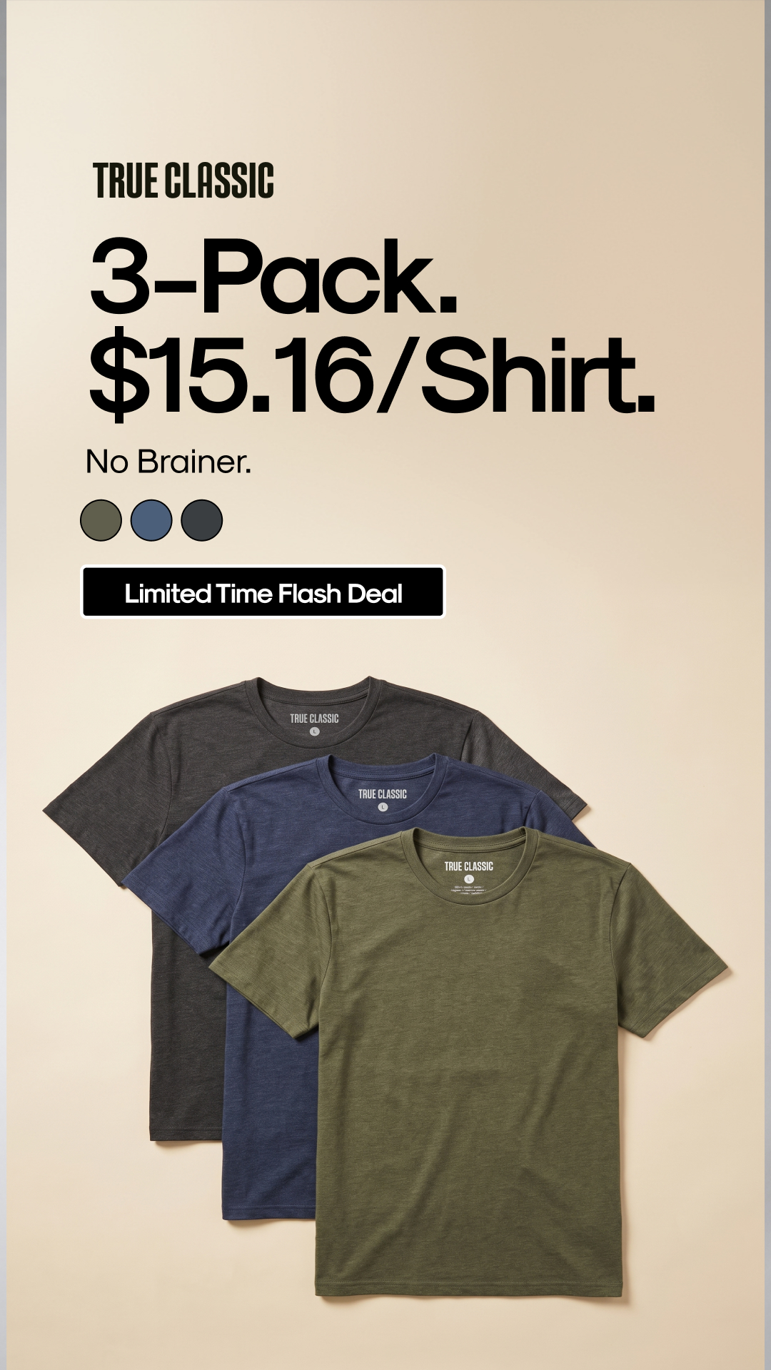 True Classic Facebook ad