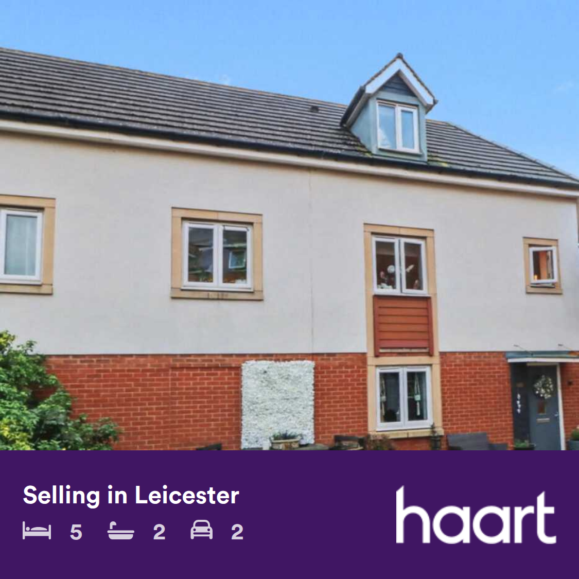 haart Facebook ad: Situated in the highly desirable area of Thurmaston, this…