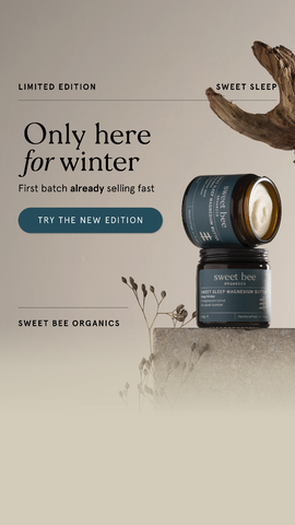 Sweet Bee Organics Facebook ad