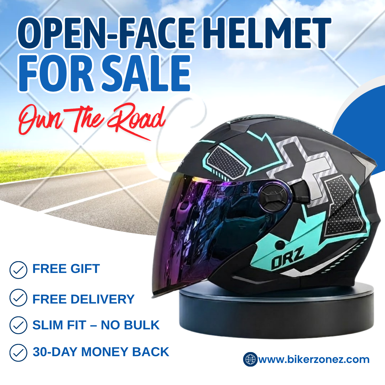 BikerZonez Global Facebook ad
