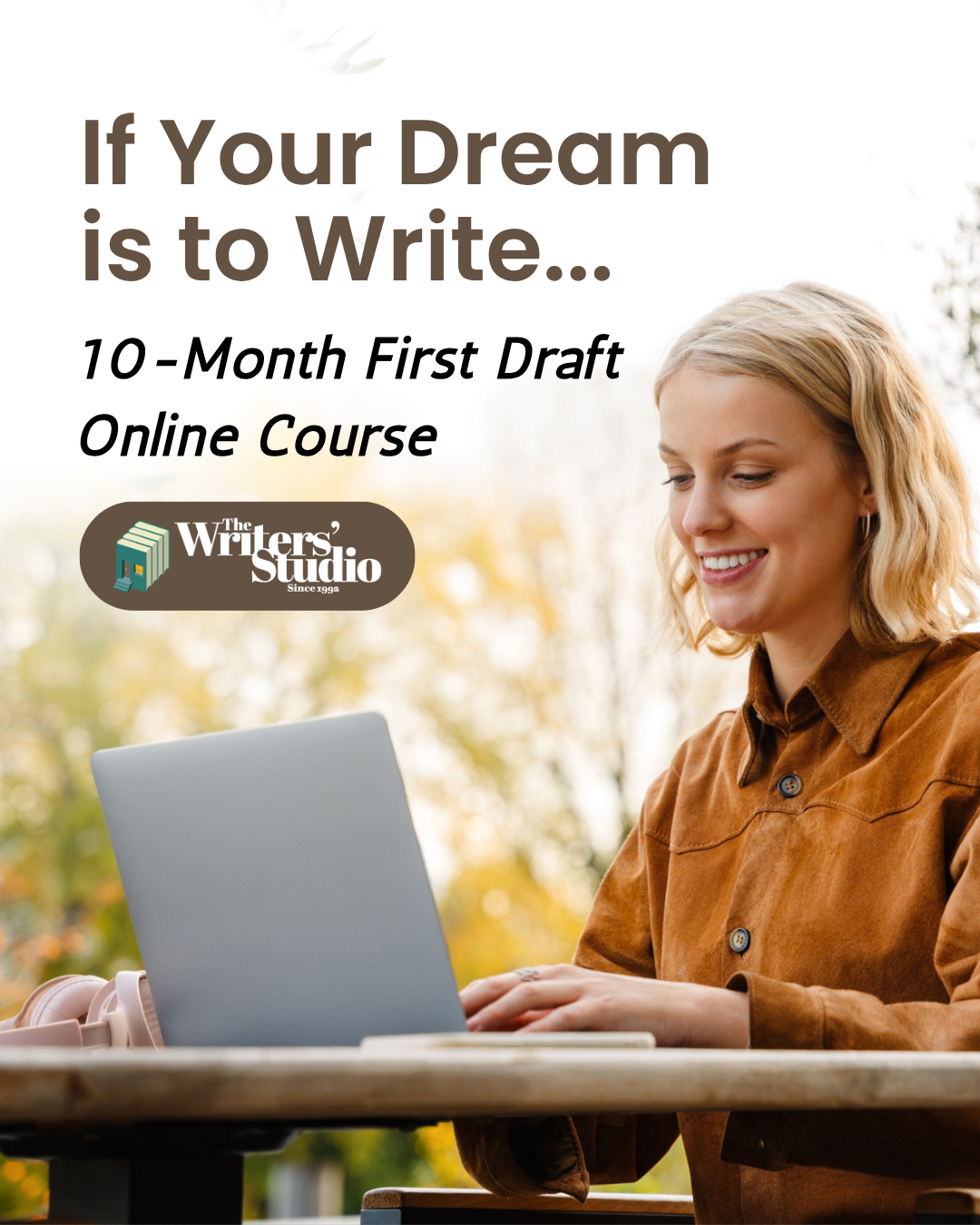 The Writers' Studio Facebook ad