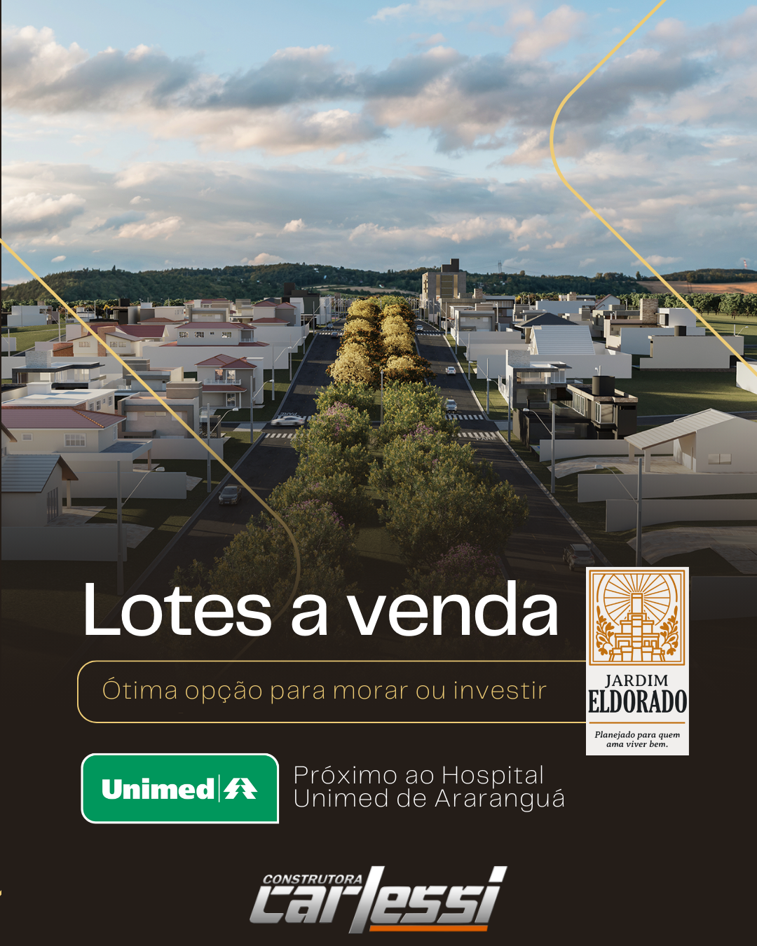 Construtora Carlessi Facebook ad: Clique em Saiba mais
