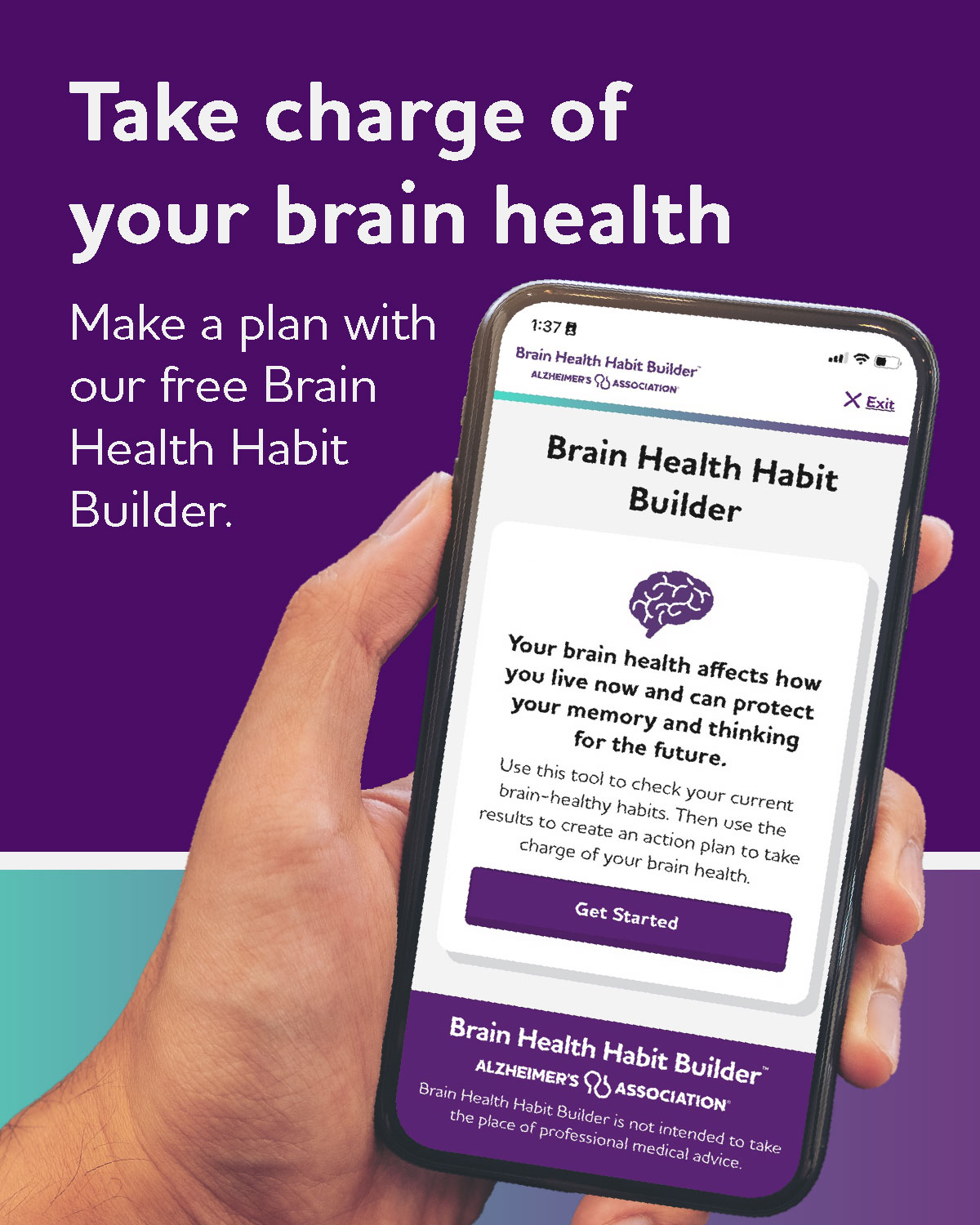 Alzheimer's Association Facebook ad