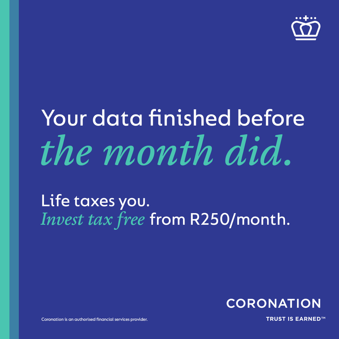 Coronation Fund Managers Facebook ad