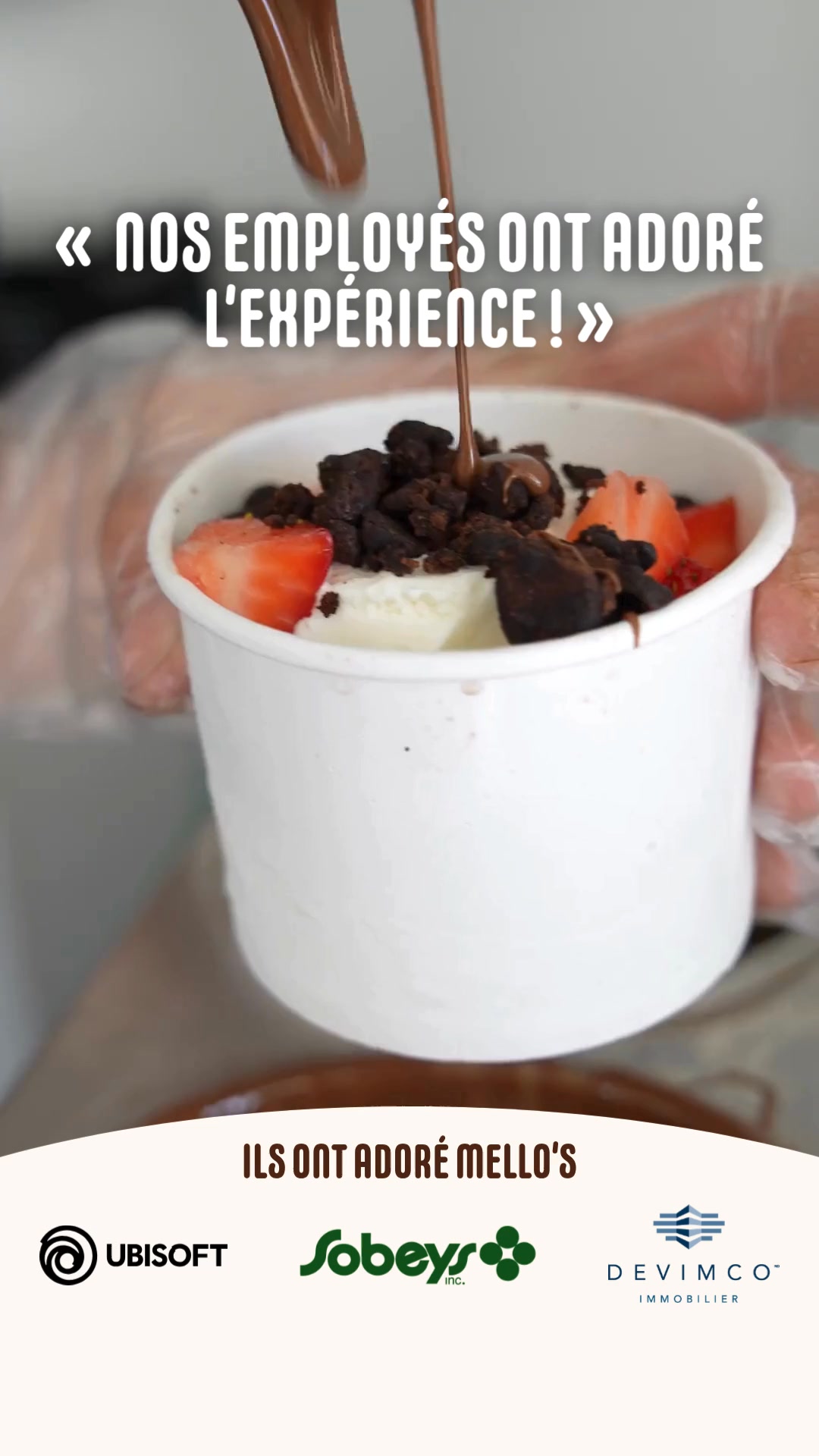 Mello's - Traiteur Dessert Facebook ad from Apr 26, 2026