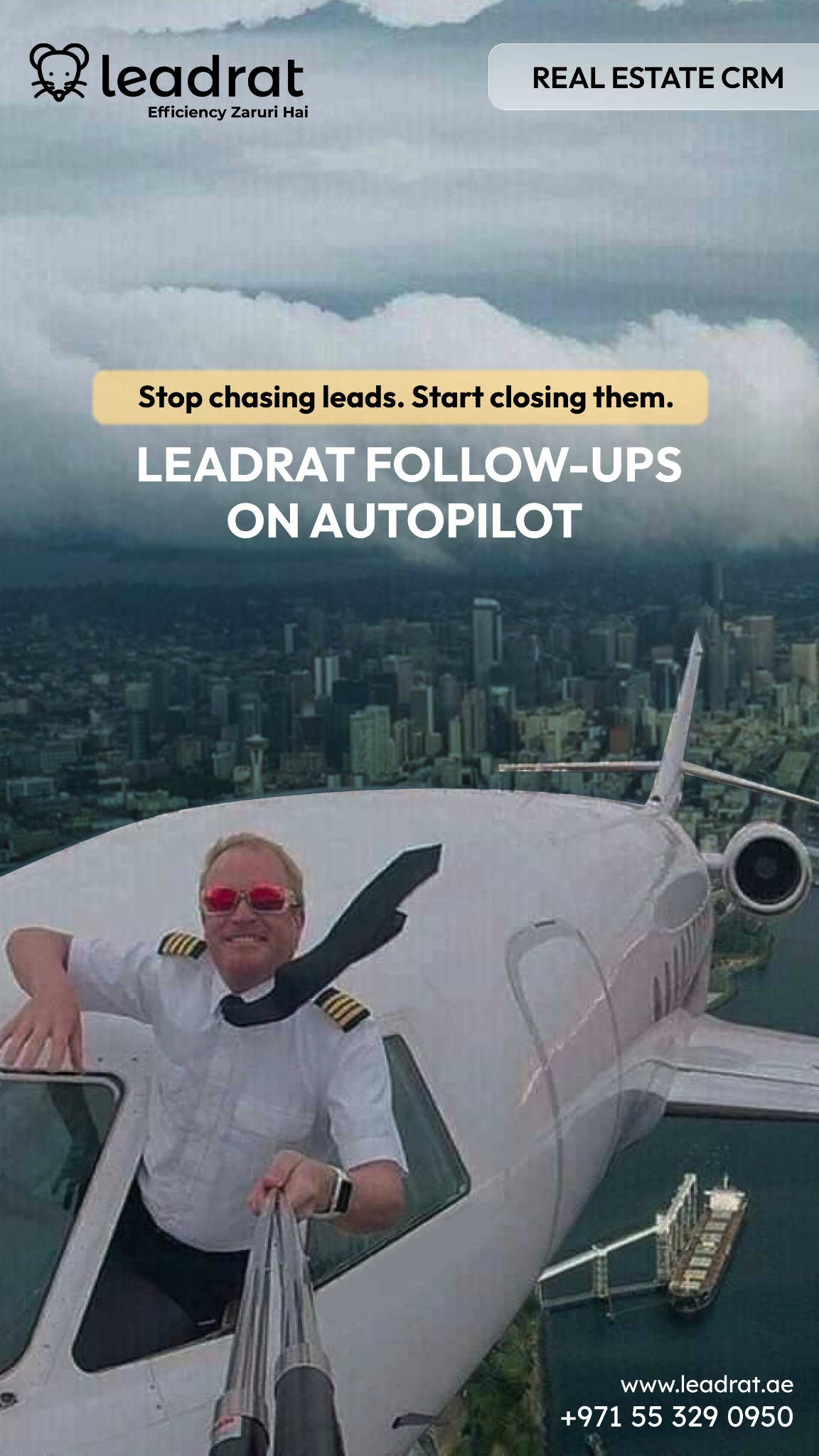 Leadrat CRM - Dubai - India Facebook ad