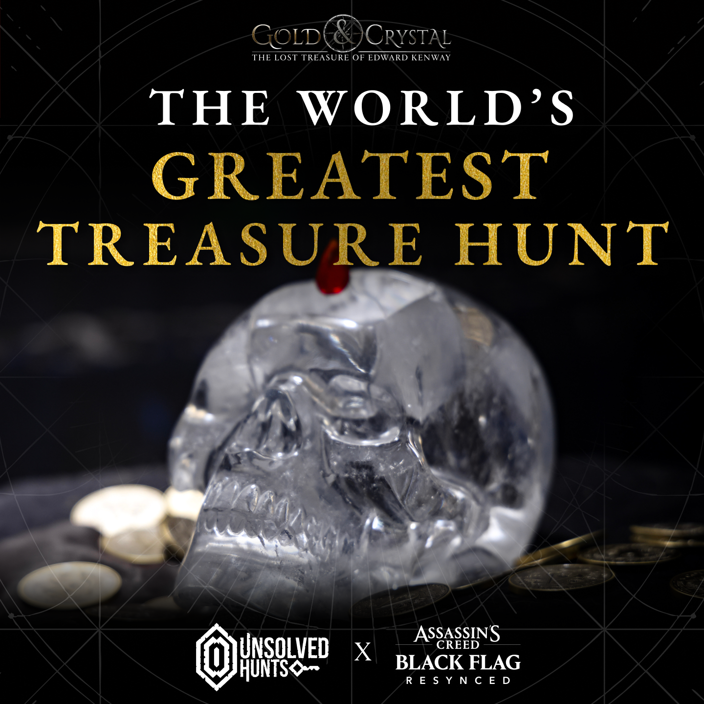 Unsolved Hunts Facebook ad