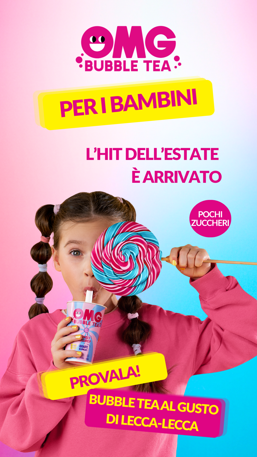 OMG Bubble Tea Facebook ad