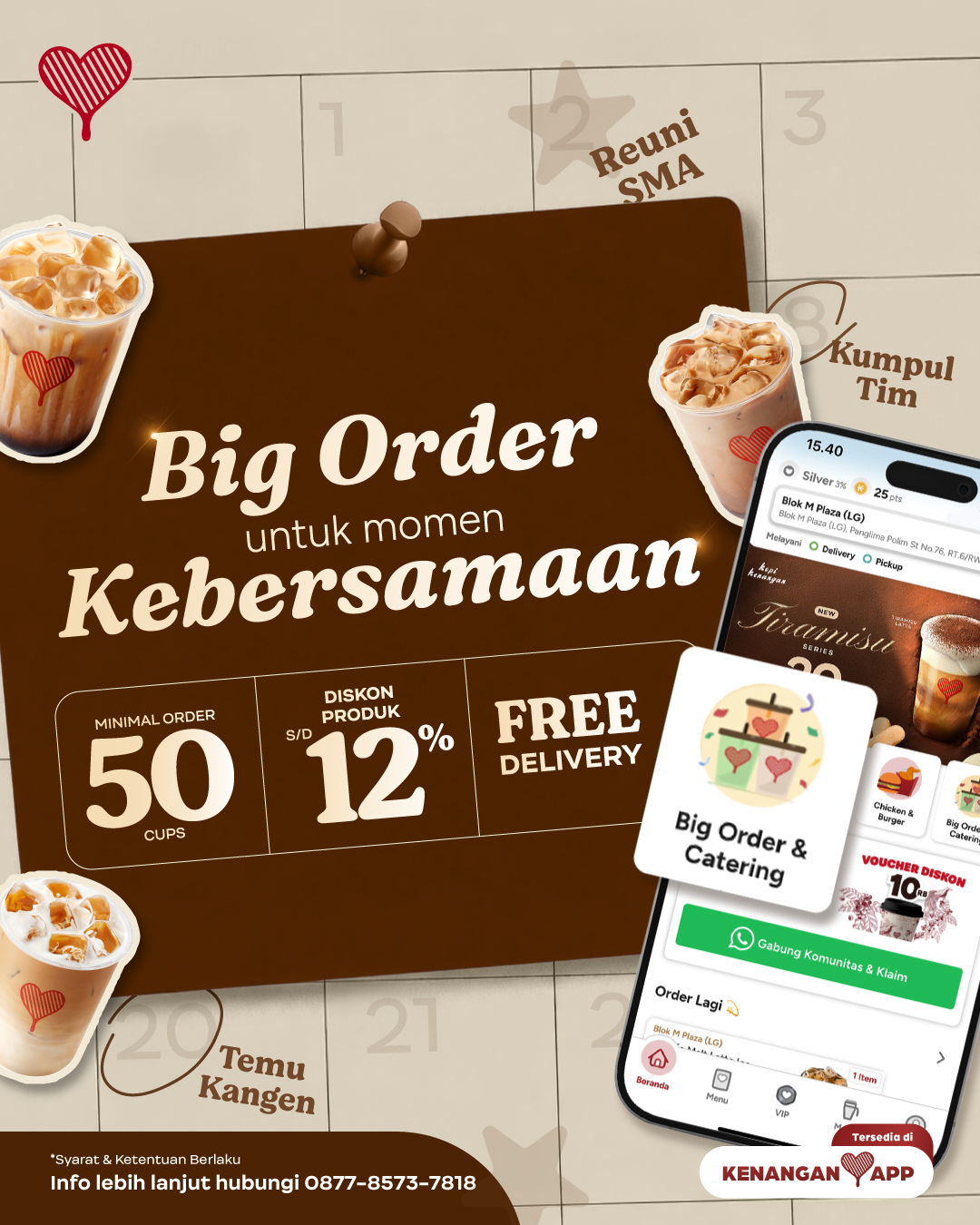 Kopi Kenangan Facebook ad