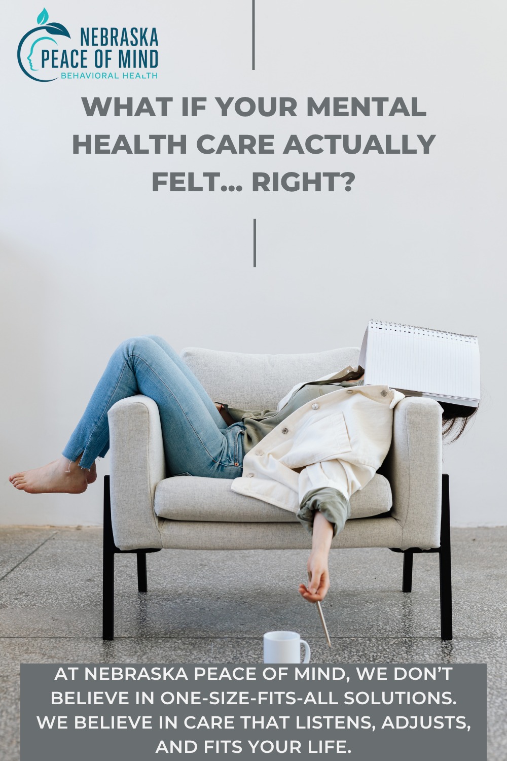 Nebraska Peace of Mind Behavioral Health Facebook ad