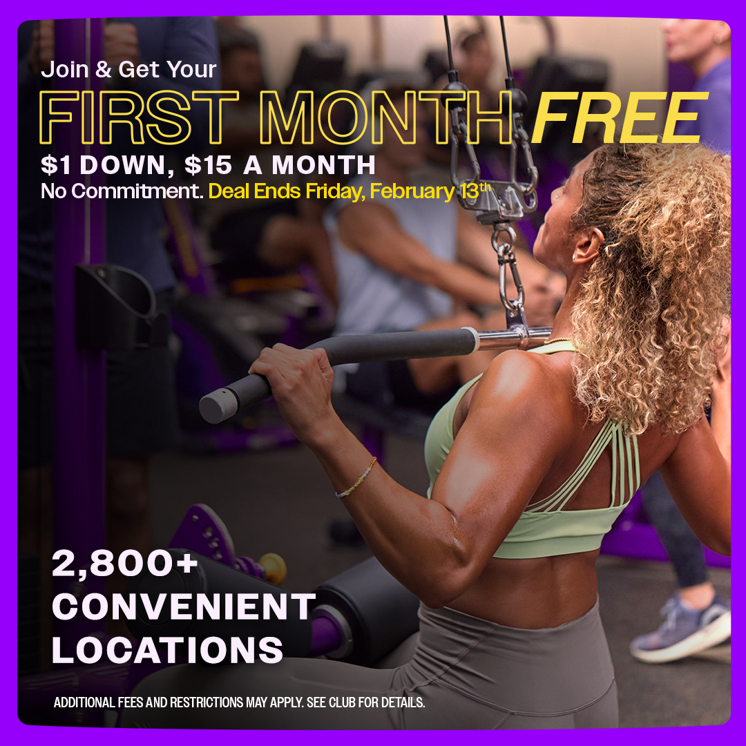 Planet Fitness Facebook ad