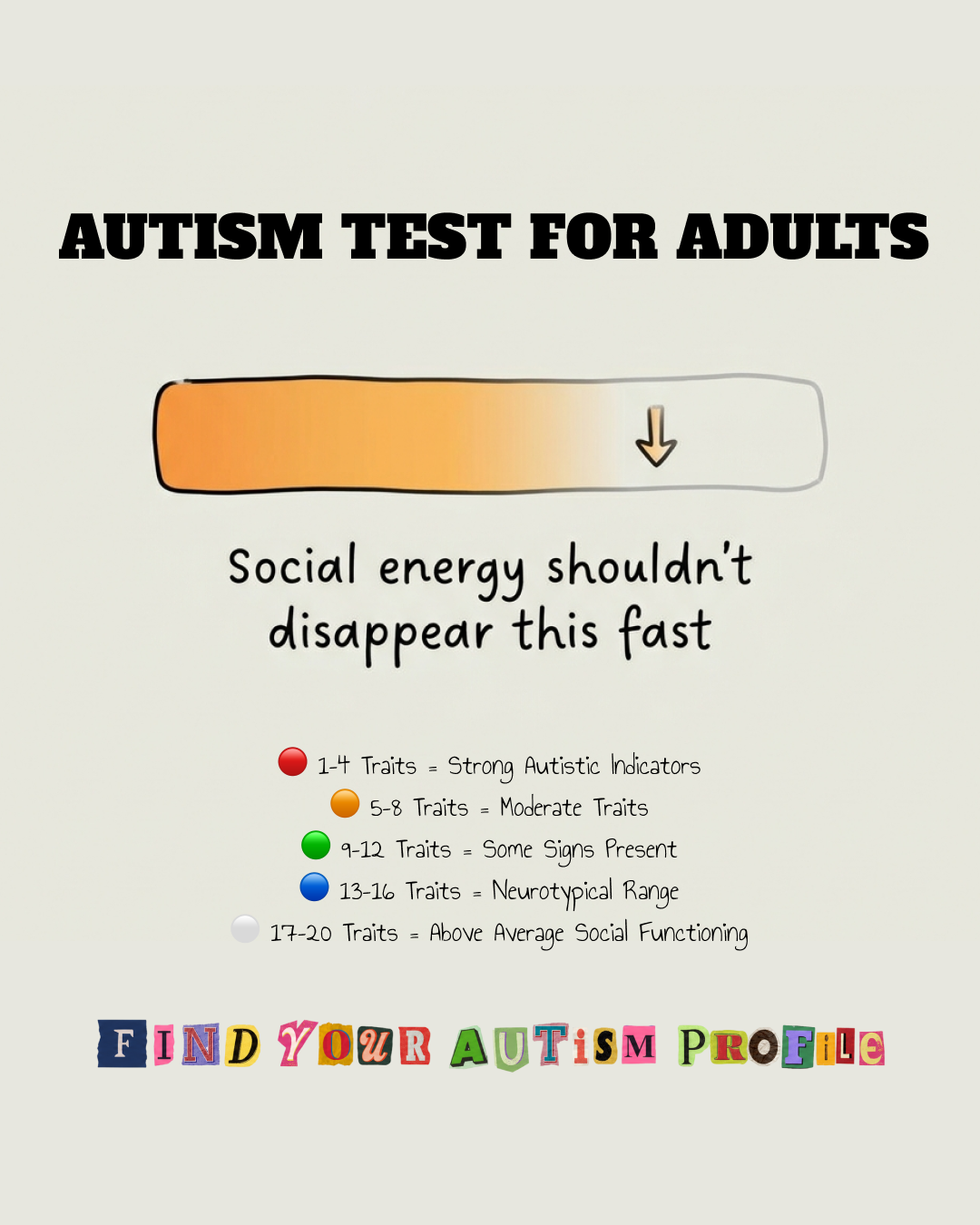 Personality Test: Created by Experts  Facebook ad