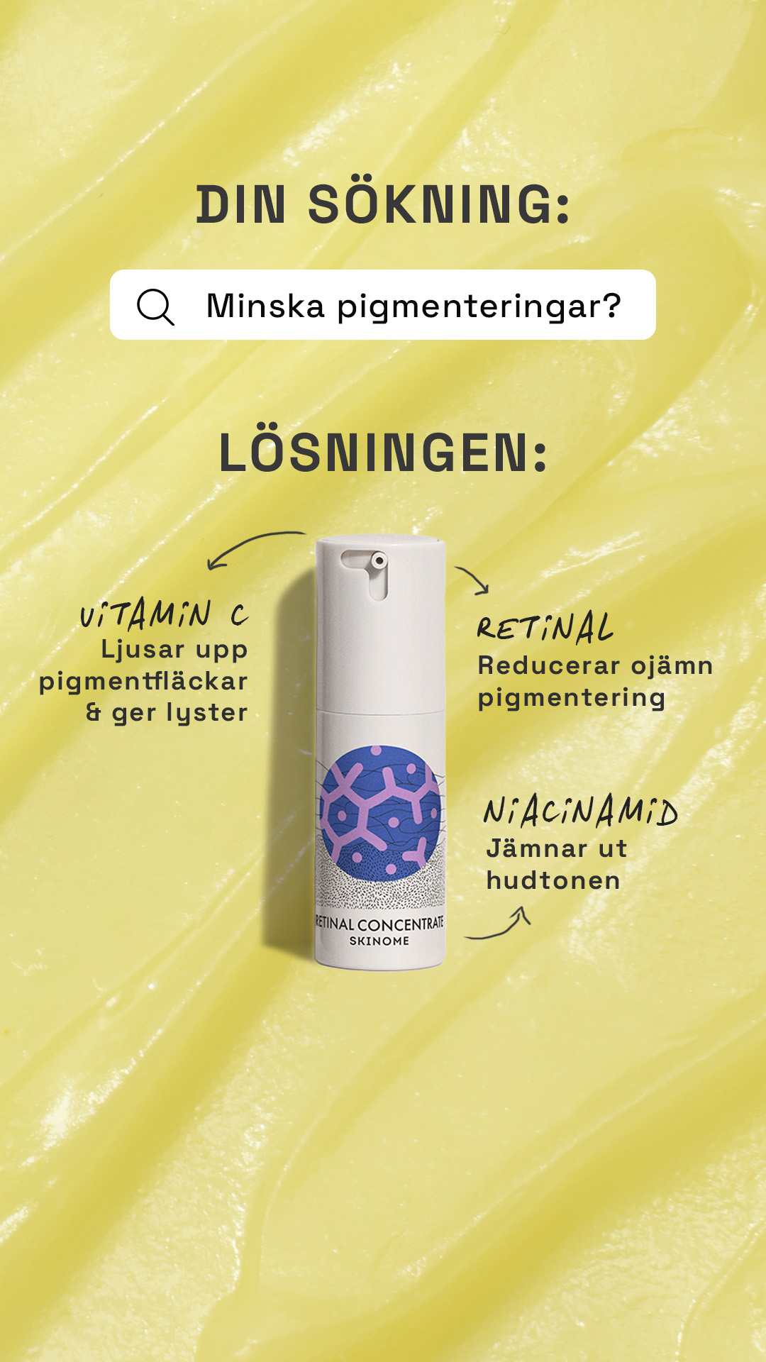 Skinome Facebook ad