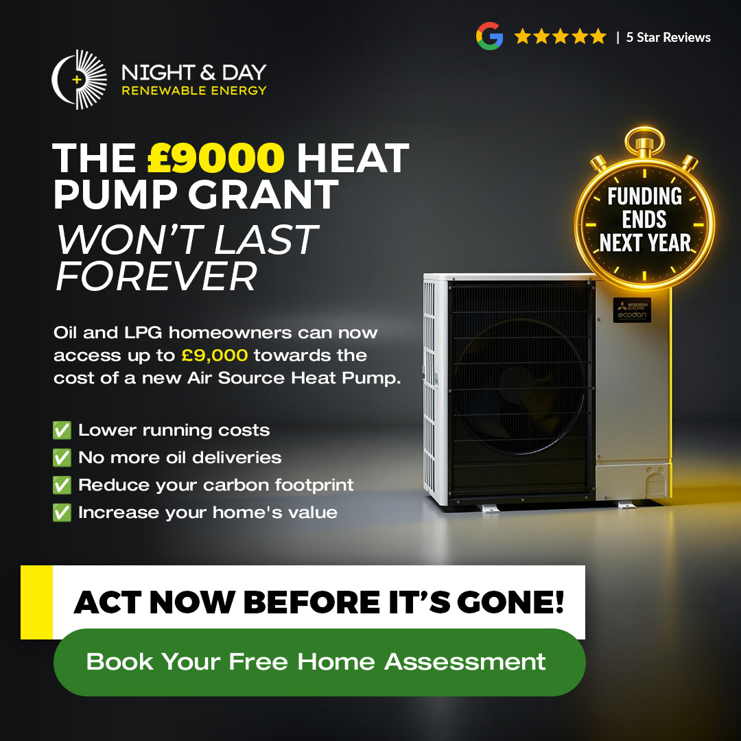 Night and Day Renewable Energy Facebook ad