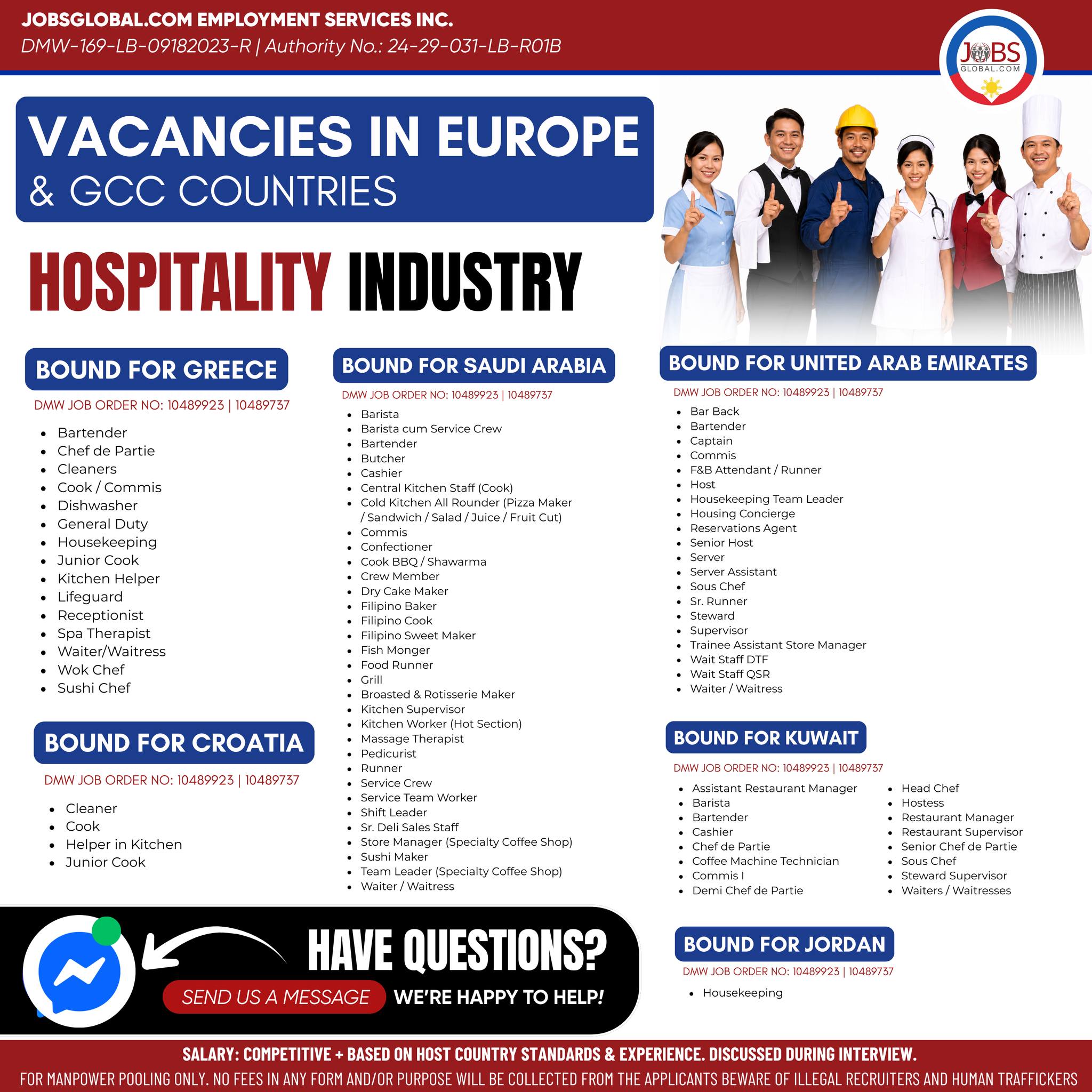 JobsGlobal.com Philippines Facebook ad